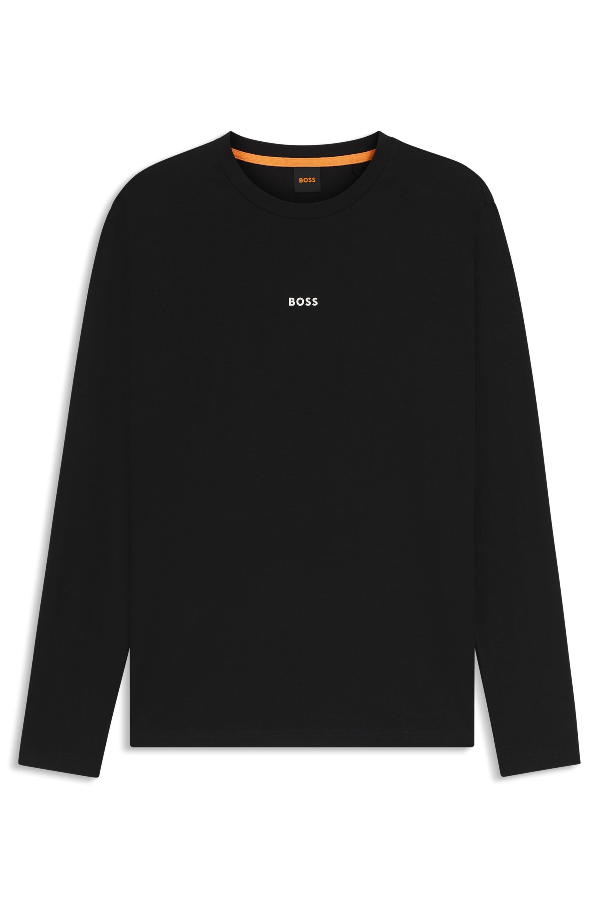 BOSS ORANGE T-shirt à manches longues »TChark« mit Logo-Schriftzug