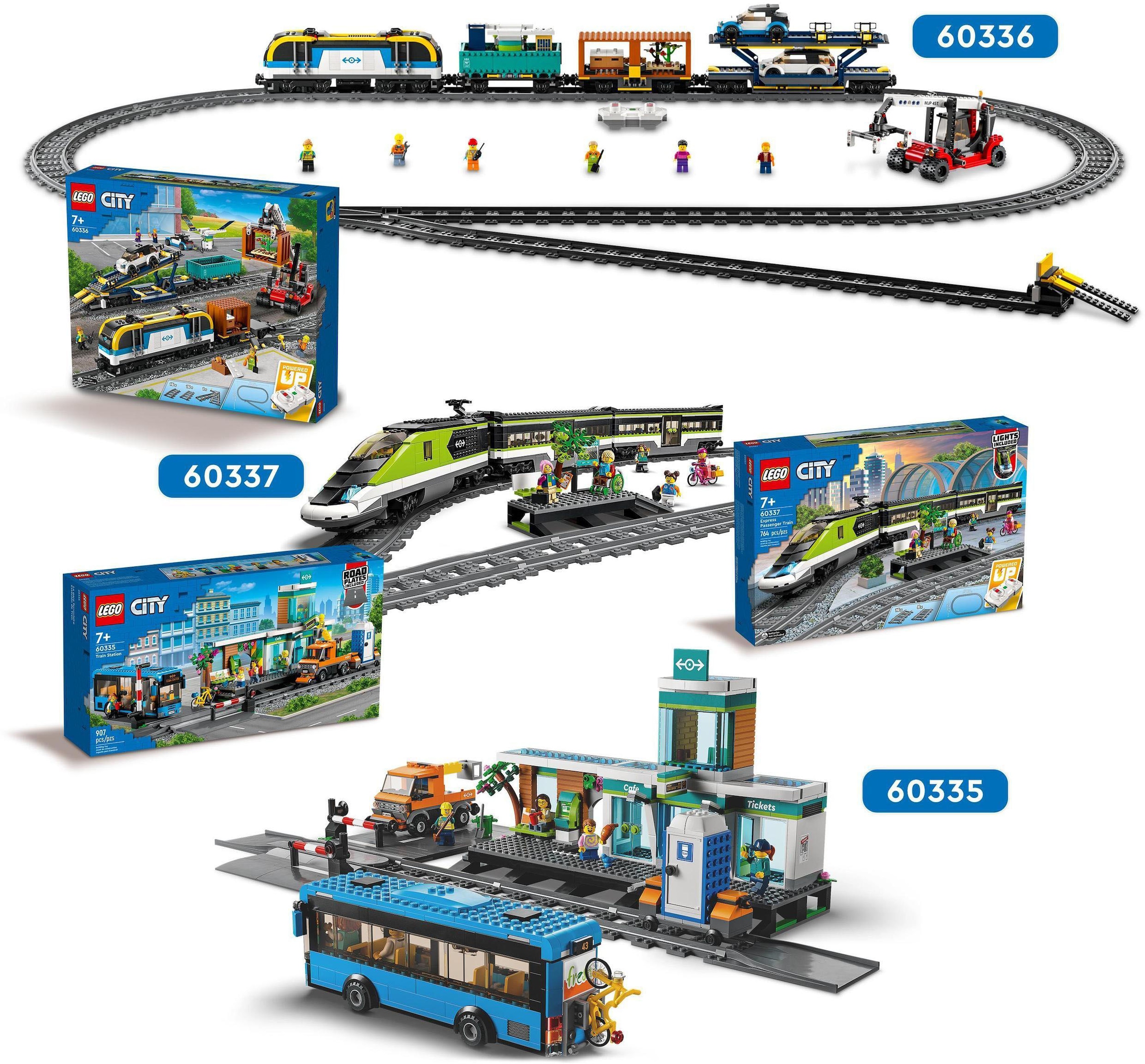 LEGO® Konstruktionsspielsteine »Personen-Schnellzug (60337), LEGO® City«