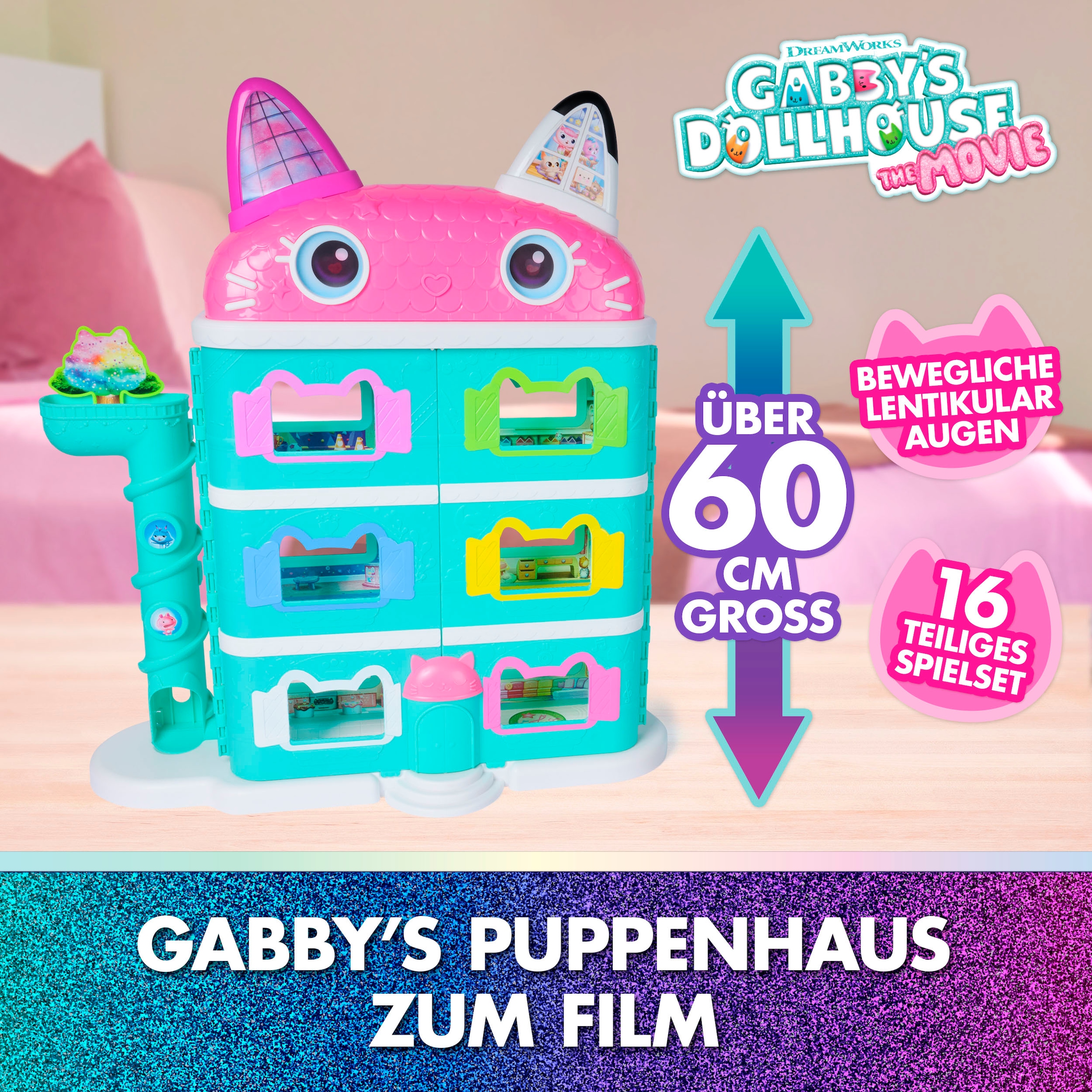 Spin Master Monde de jeu »Gabby’s Dollhouse: Der Film – Puppenhaus zum Kinofilm«