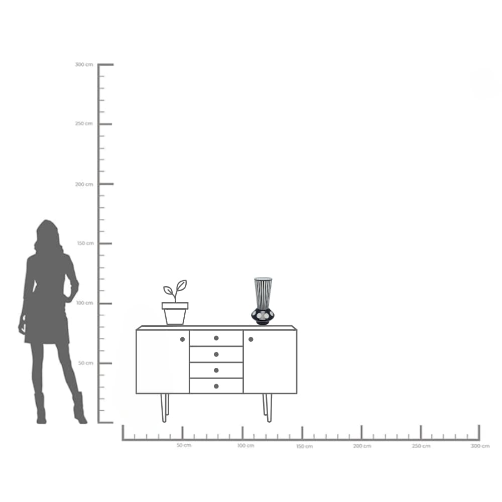 Kare Design Tischvase »Vase Brillar 40cm«