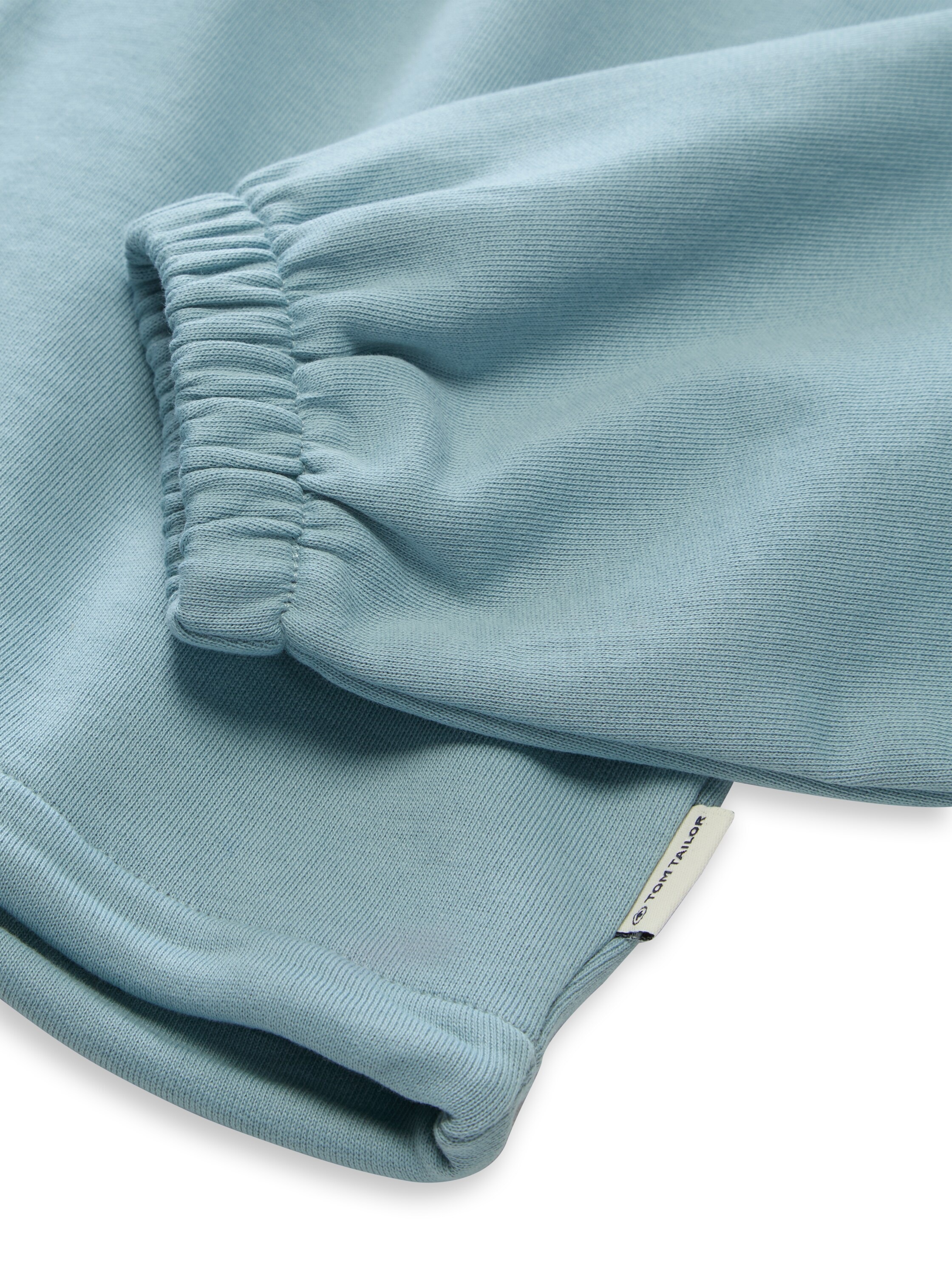 TOM TAILOR Veste sweat »Full Zip« avec cordon de serrage en version courte