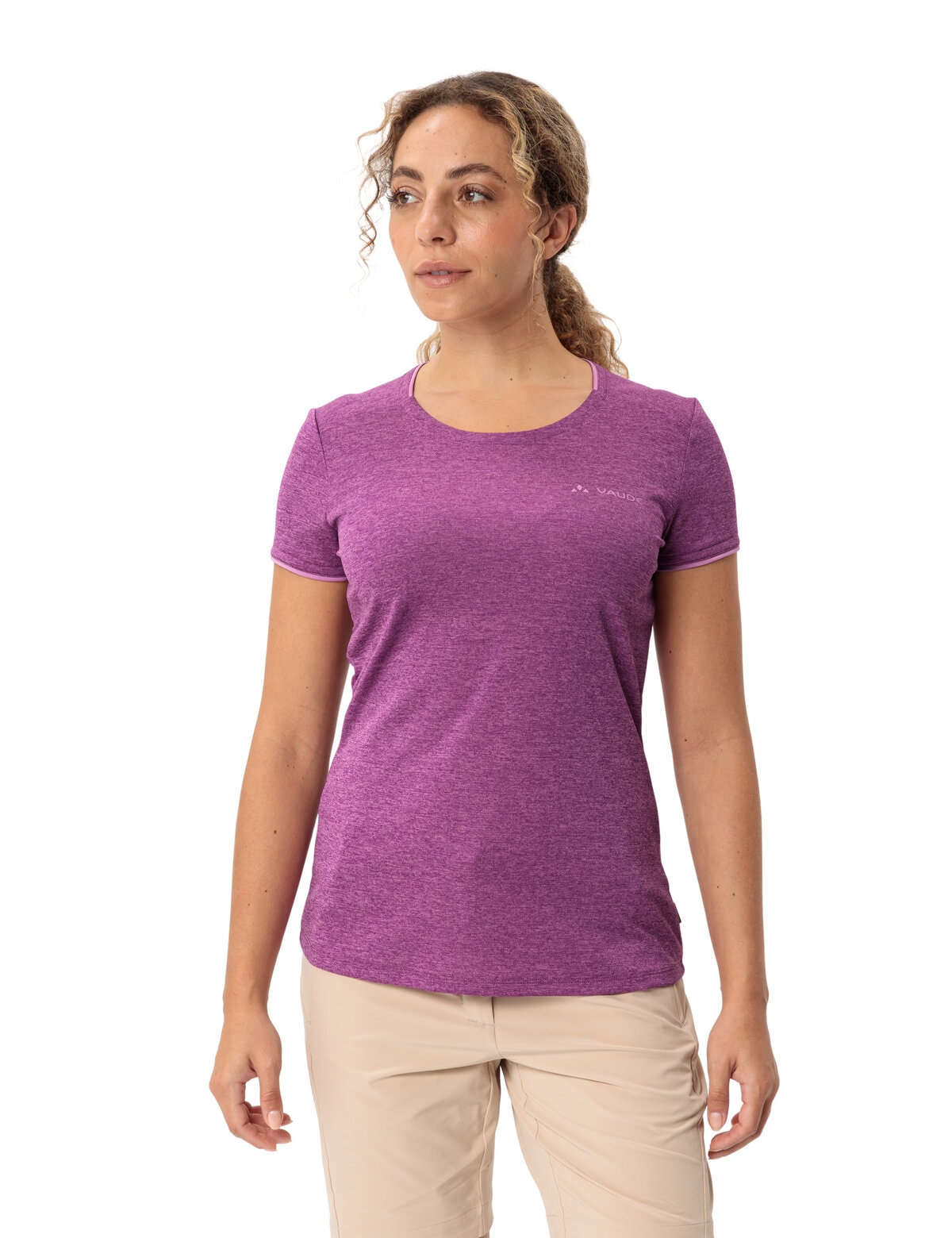 VAUDE T-shirt fonctionnel »Women's Essential T-Shirt« style sportif, avec col rond, à séchage rapide