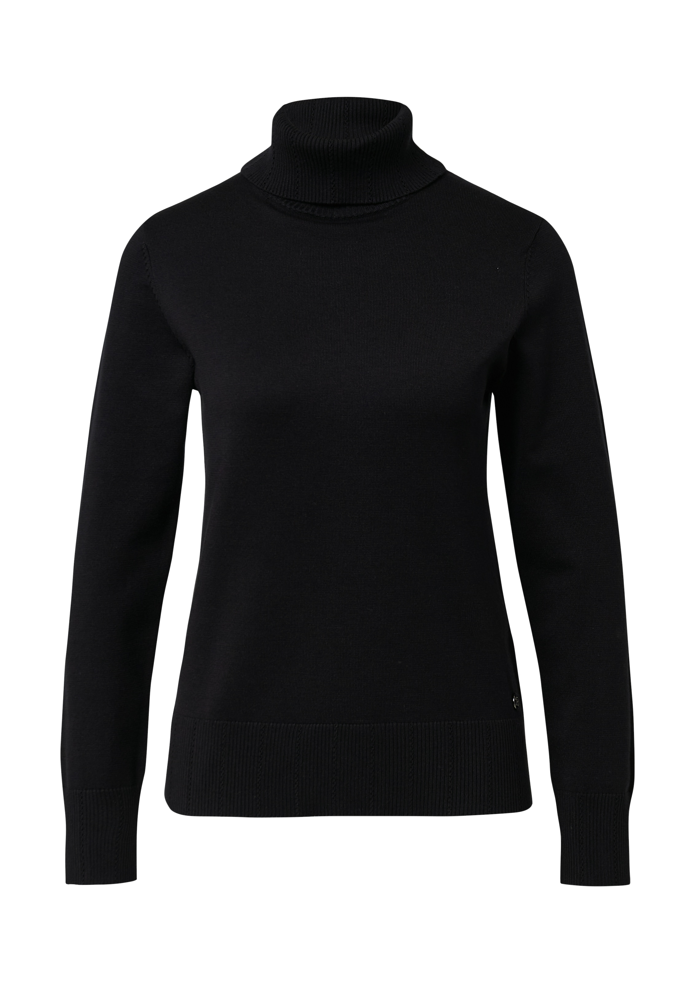 s.Oliver BLACK LABEL Strickpullover mit Rollkragen