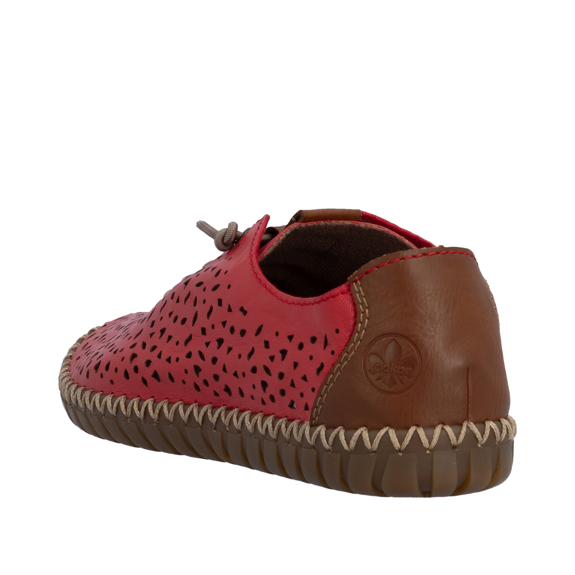 Rieker Slipper  Schlupfschuh, Halbschuh, Barfussschuh mit Perforation
