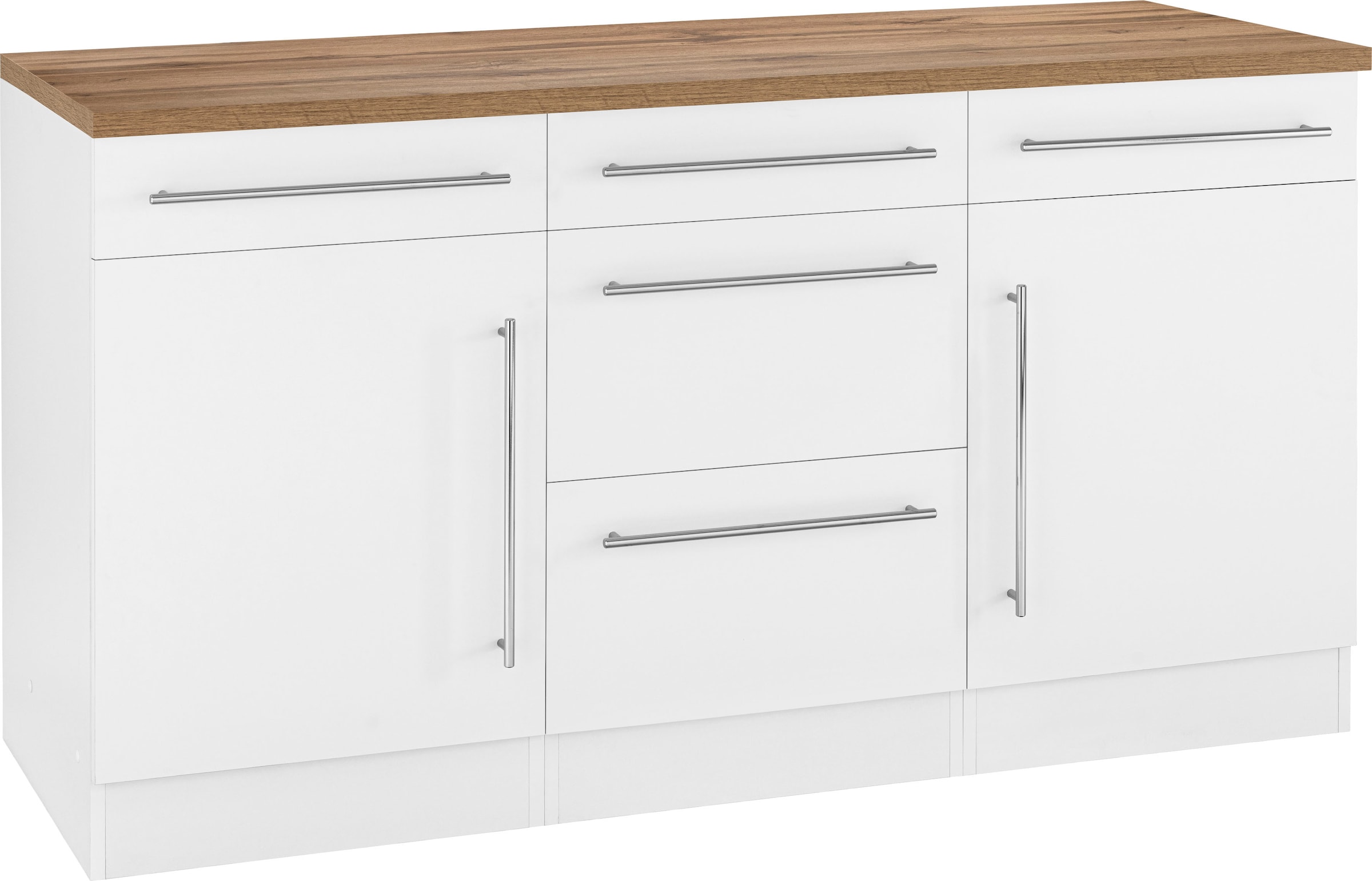 KOCHSTATION Unterschrank »KS-Samos« Breite 150 cm