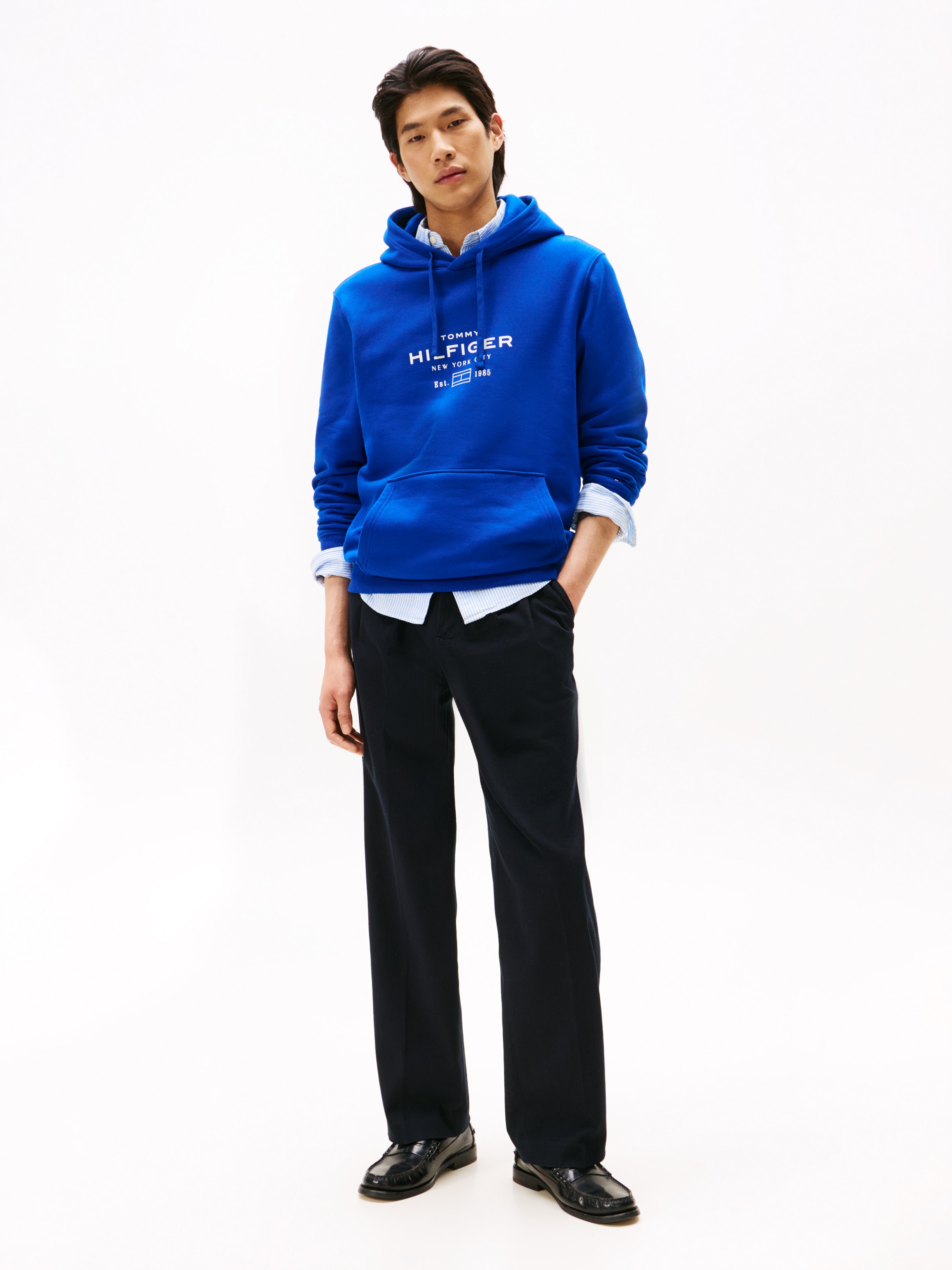 Tommy Hilfiger Kapuzensweatshirt »OVAL GRAPHIC HOODIE« Regular fit