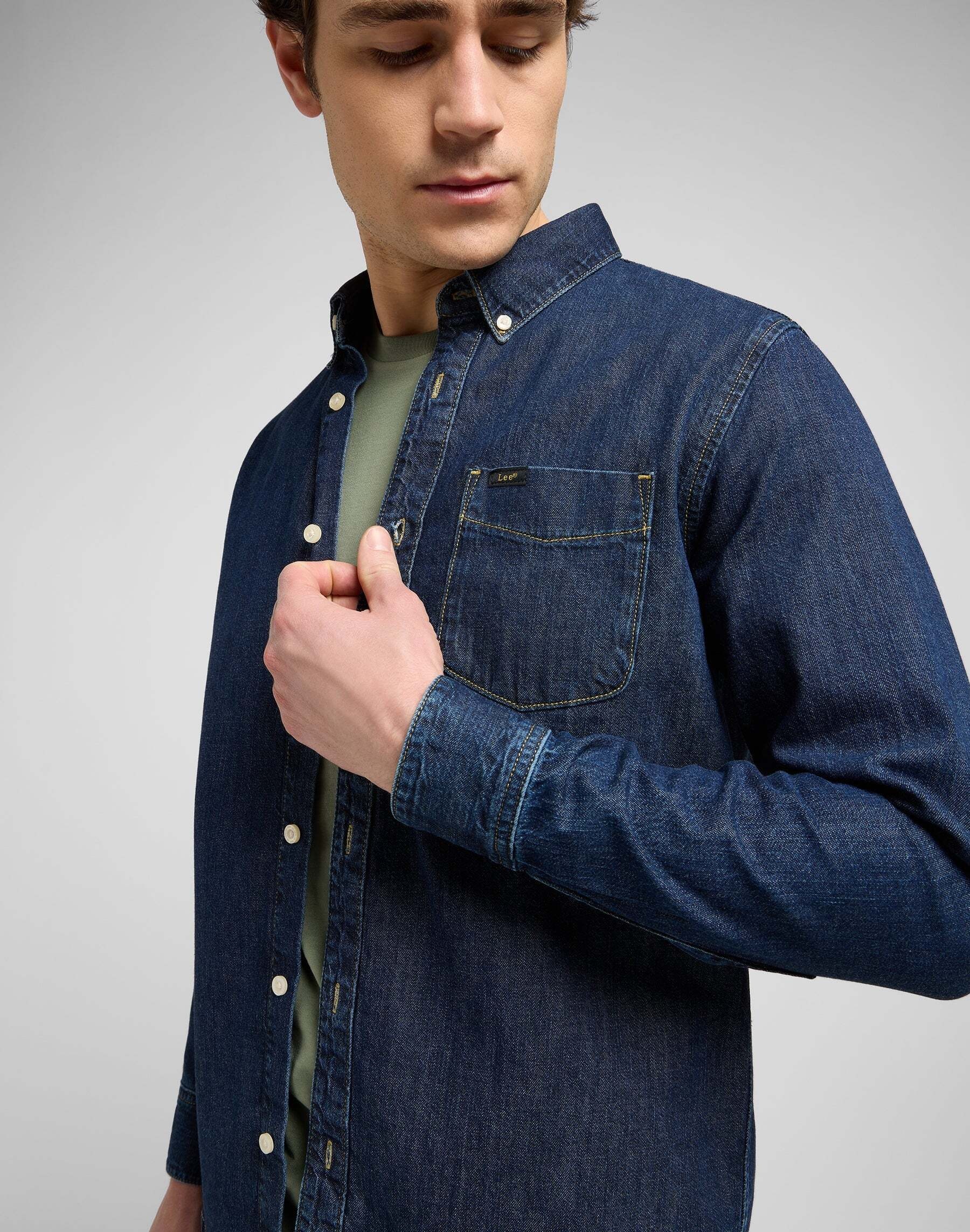 Lee® Jeanshemd »Lee Jeanshemd Lee Button Down«