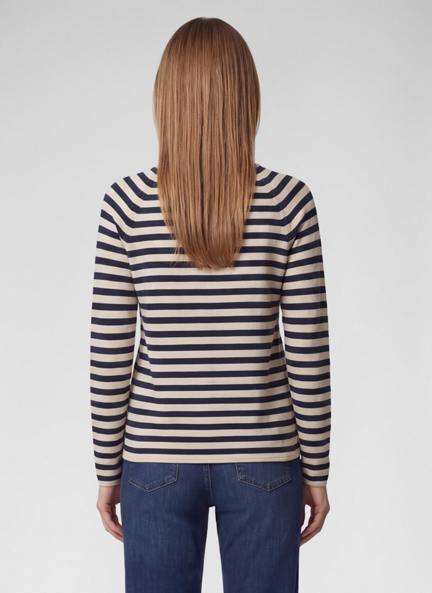 Rabe Pull en tricot avec motif rayures