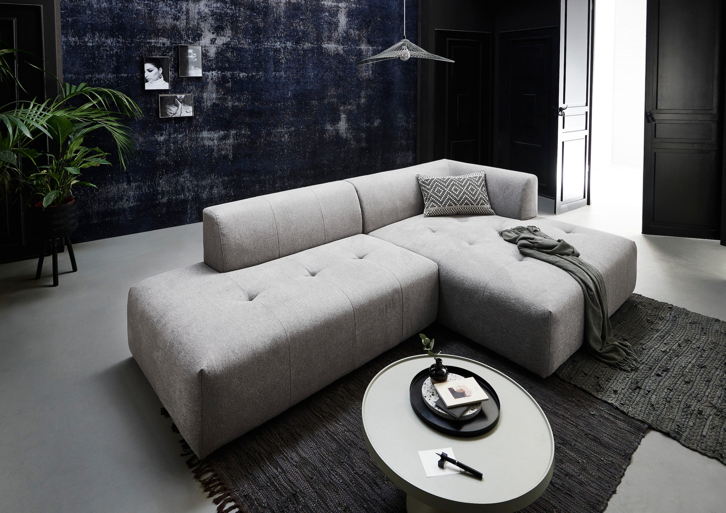 ATLANTIC home collection 3-places »Leonardo« Ottomane mit XXL-Liegefläche