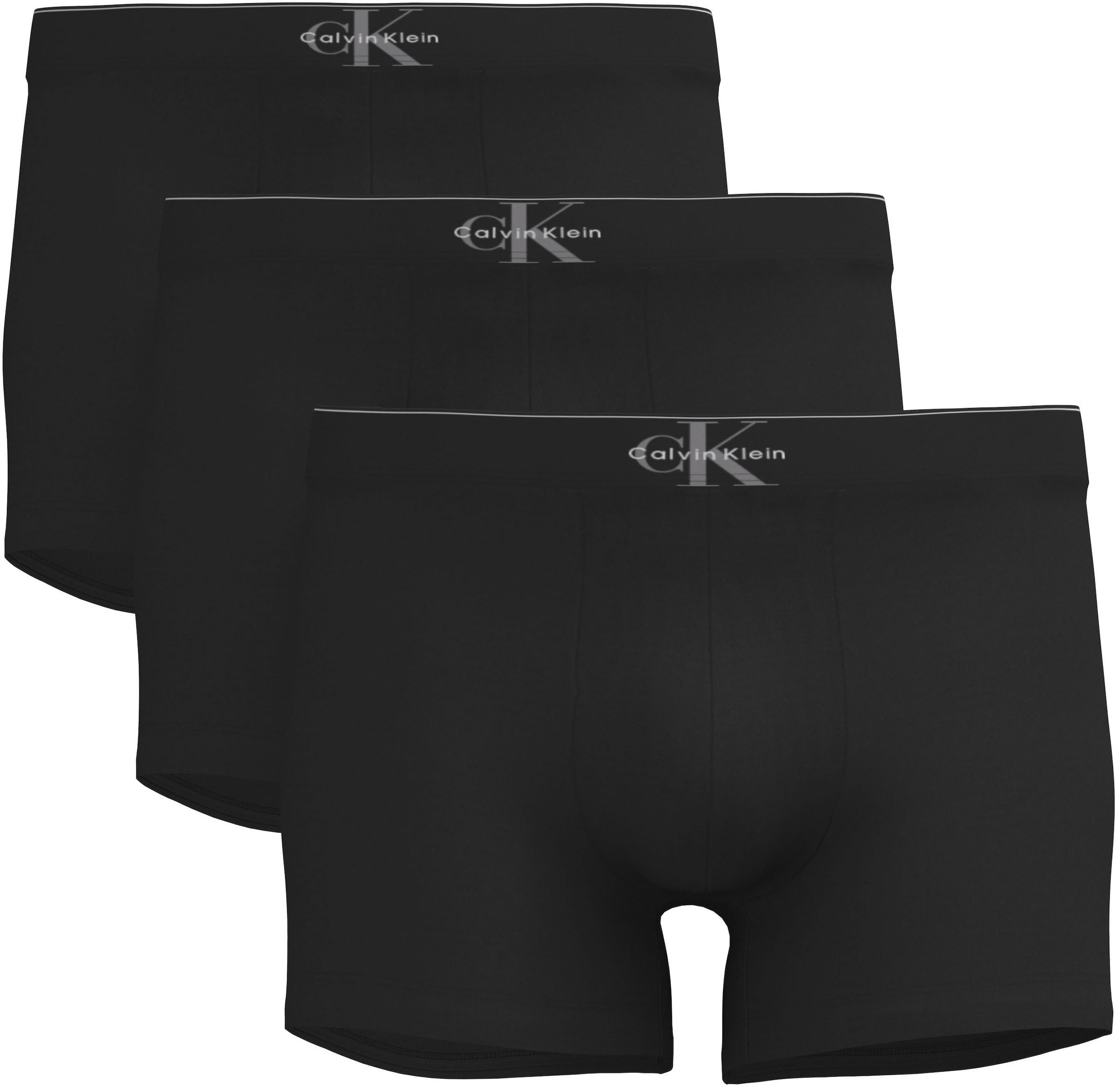 Calvin Klein Underwear Trunk »Trunk 3PK« Packung, 3er-Pack,  Körpernahe Passform mit elastischem Bund