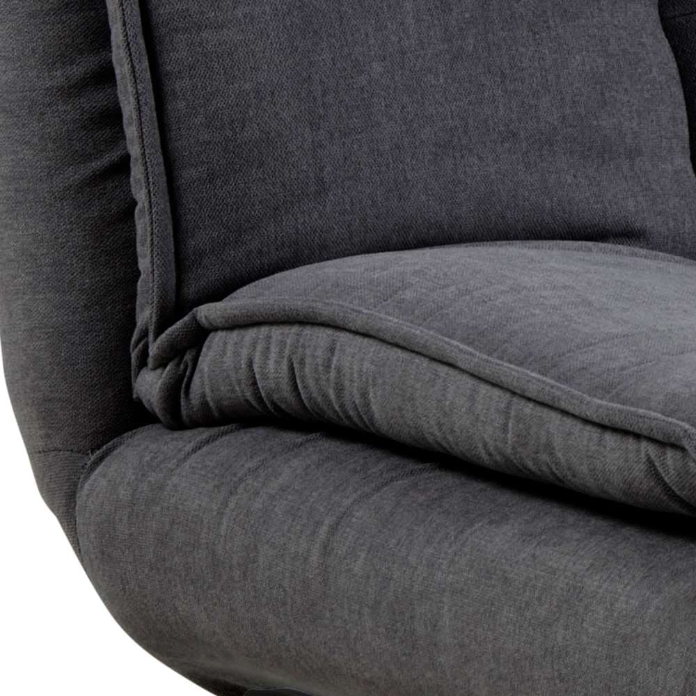 ACTONA GROUP Canapé-lit »VANBY Couch, Gästebett,  Liegesofa mit Microfaserbezug, Schlaffunktion« canapé-lit, gris, tissu, acier, fonction Click & Clack, largeur : 196 cm