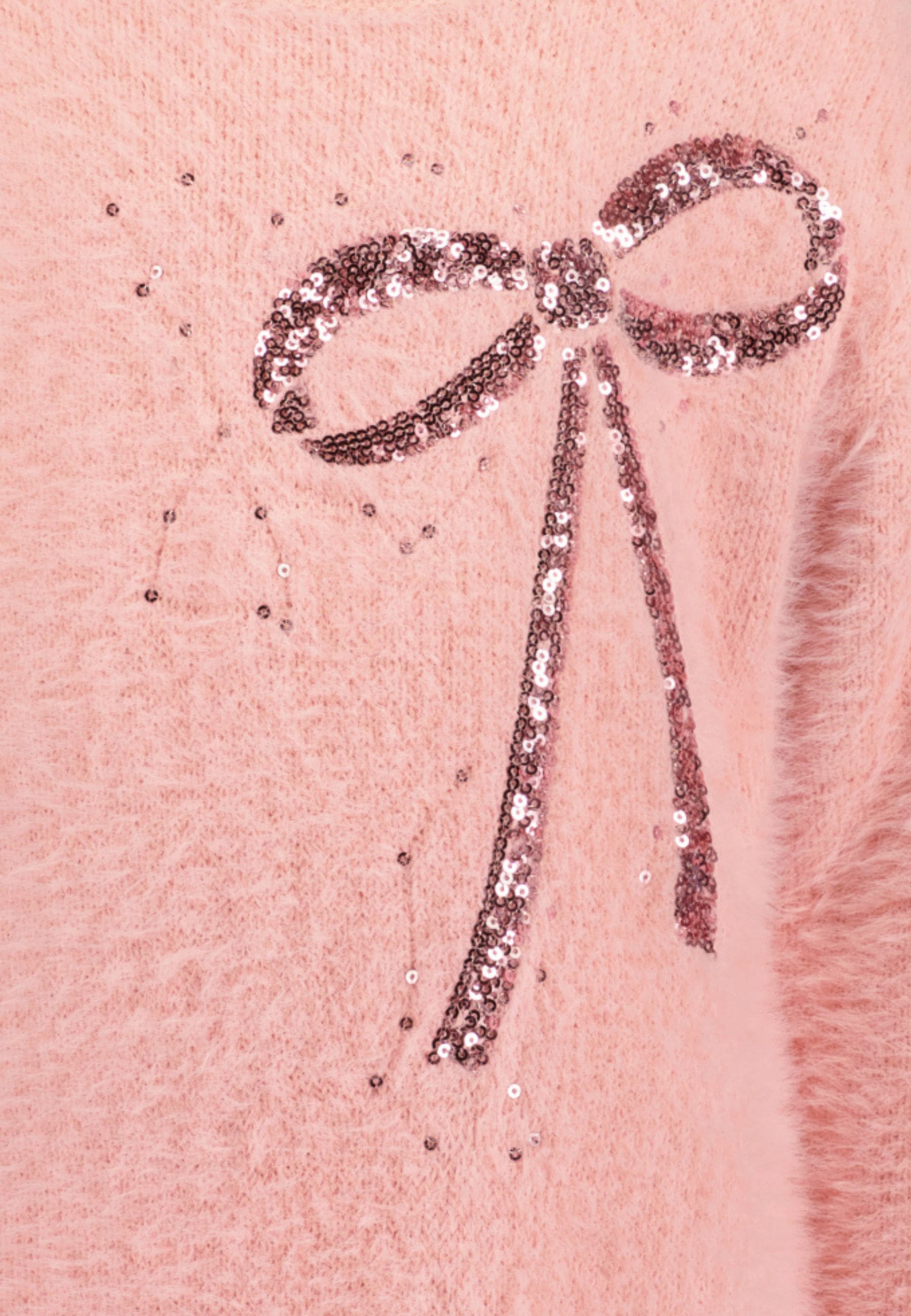 Blue Seven Robe en tricot avec paillettes