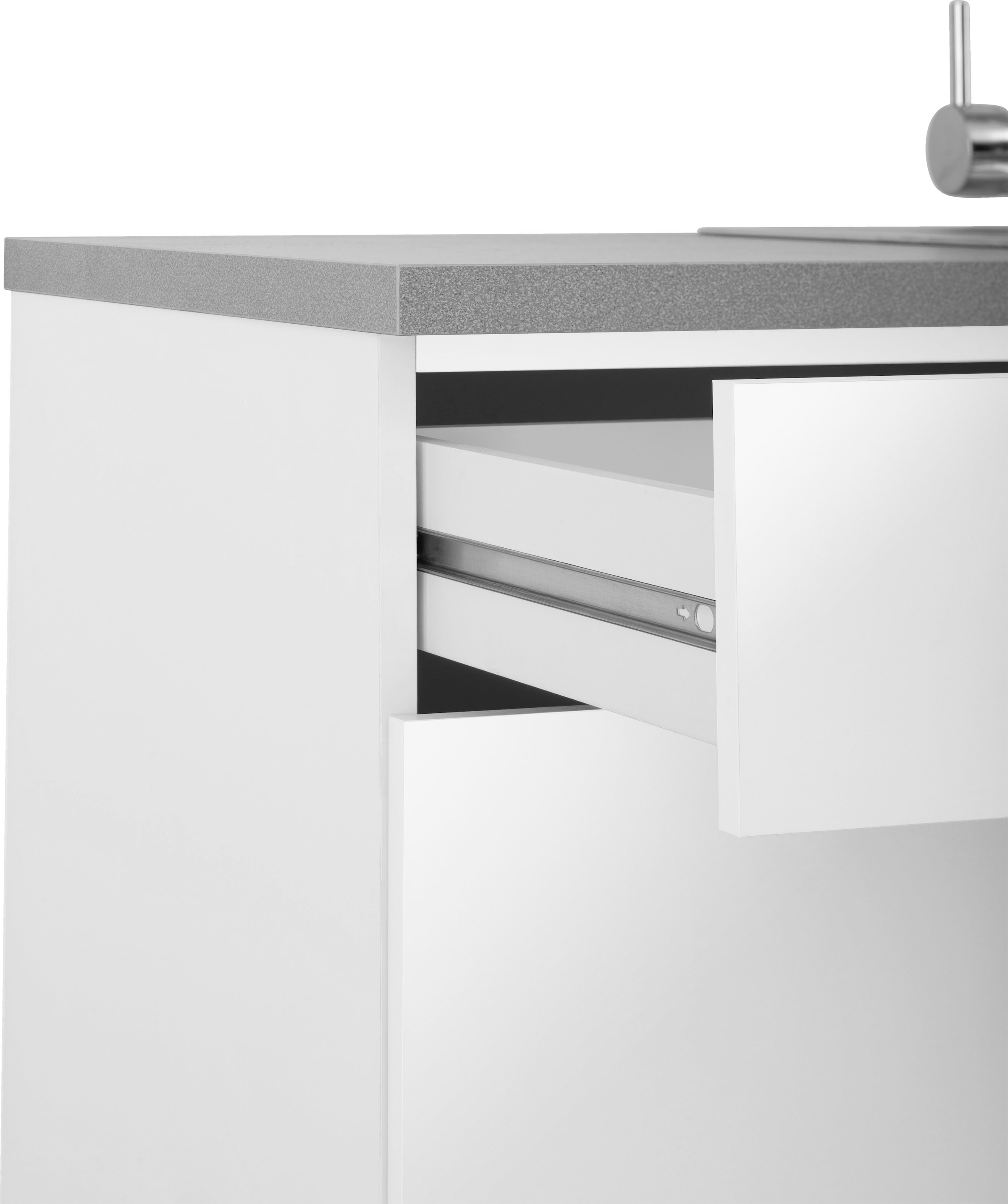 wiho Küchen Küche »Cali« wahlweise mit E-Geräten, Breite 160 cm