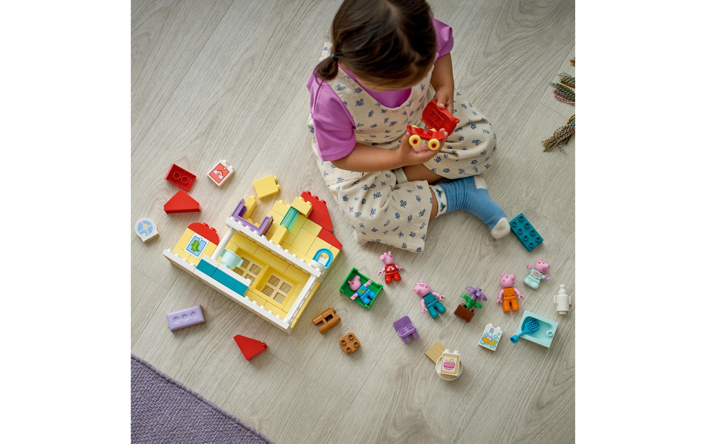 LEGO® Konstruktionsspielsteine »Familienhaus (10467), LEGO DUPLO Peppa Pig«
