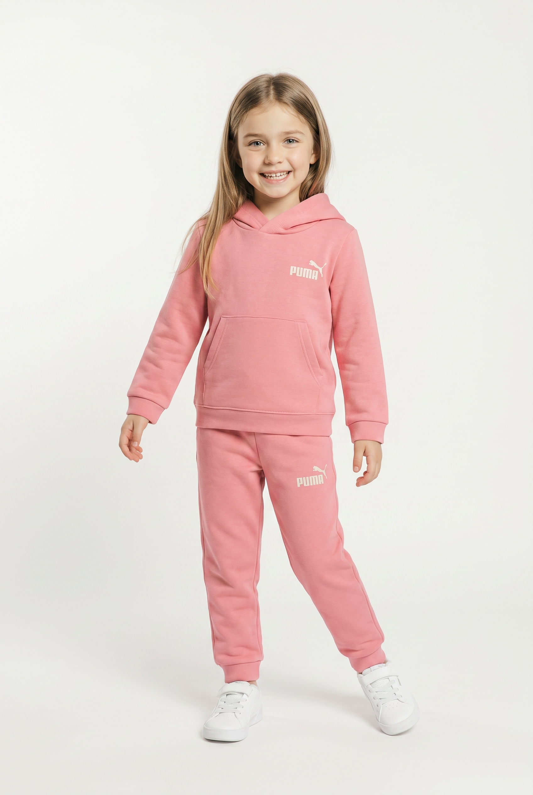 PUMA Combinaison d'entraînement »MINICATS LOUNGEWEAR SET TR INF« 2 pièces avec capuche