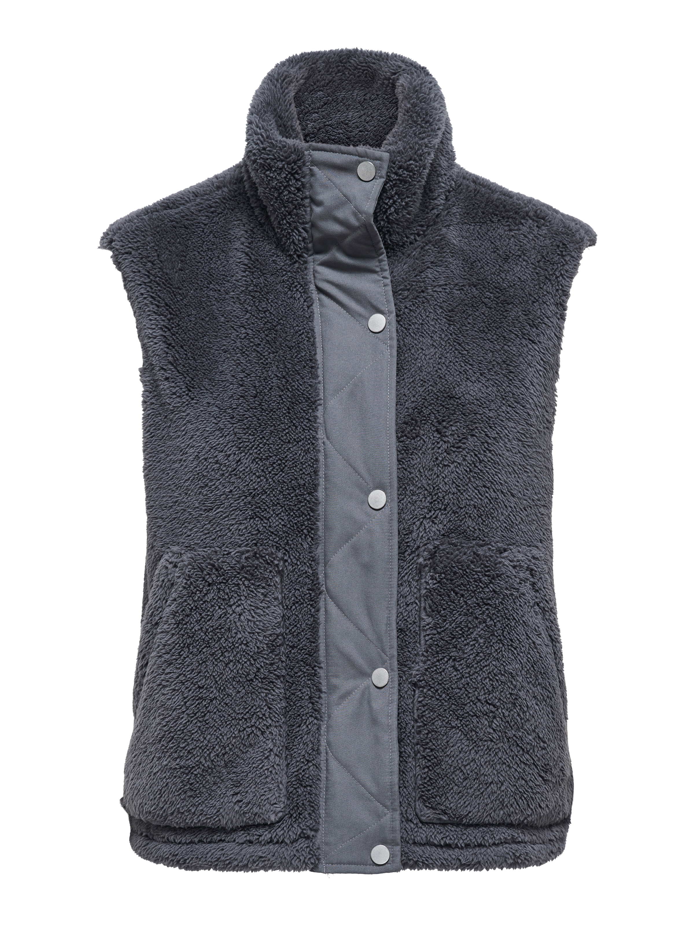 ONLY Gilet en peluche »ONLBARI LIFE TEDDY WAISTCOAT OTW« fibre synthétique