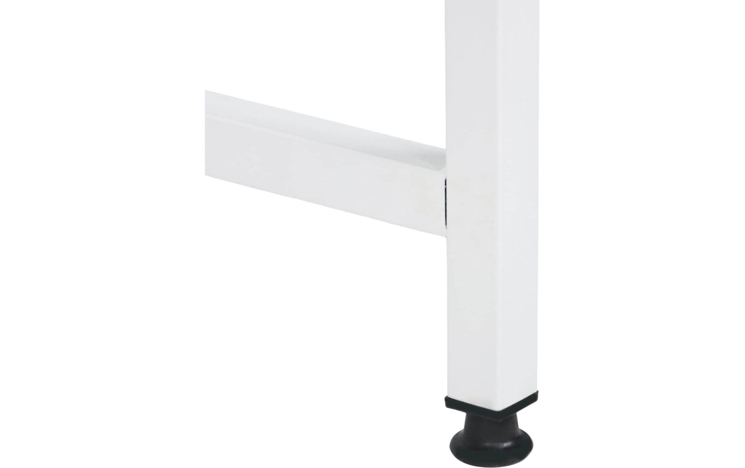 relaxdays Konsolentisch »80 x 120 x 40 cm« Schmaler Flurtisch mit Schubladen und offenem Fach