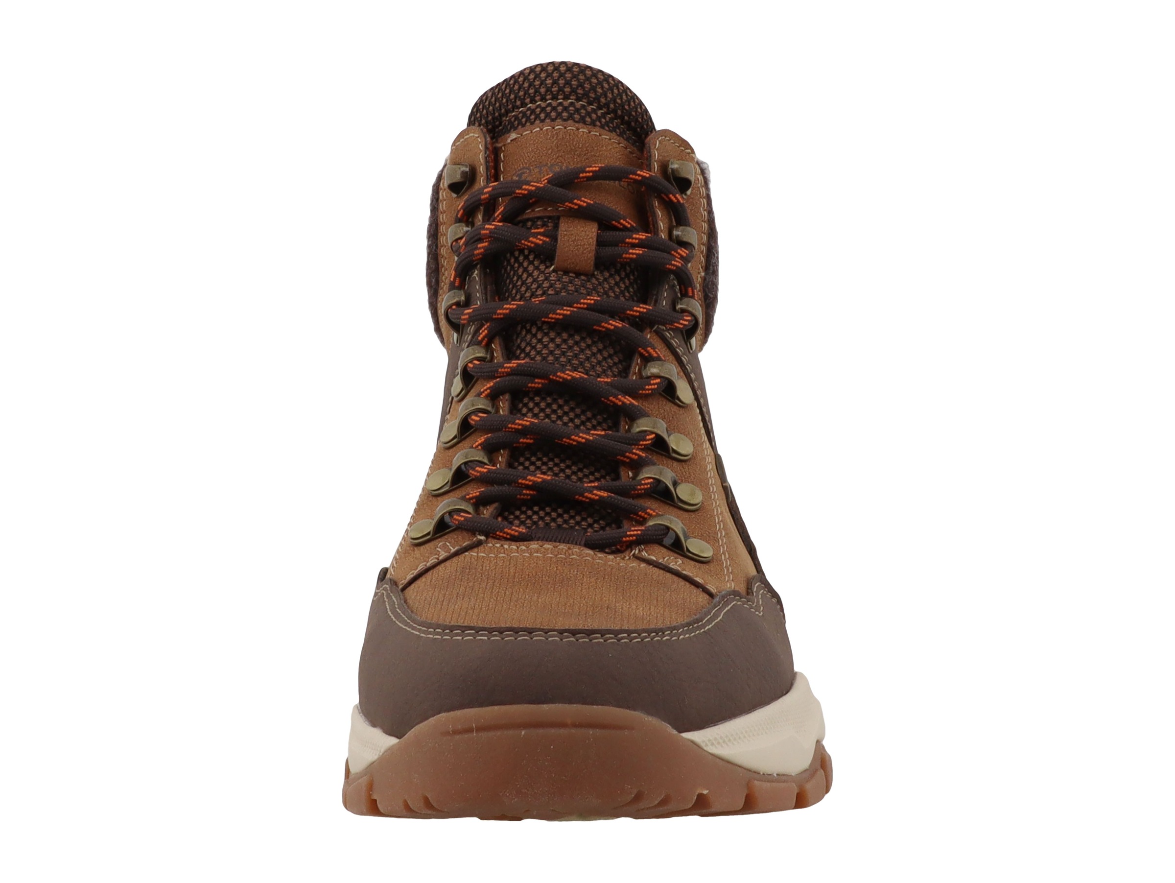 TOM TAILOR Bottines à lacets  Derbies style alpiniste, avec empiècement contrastant