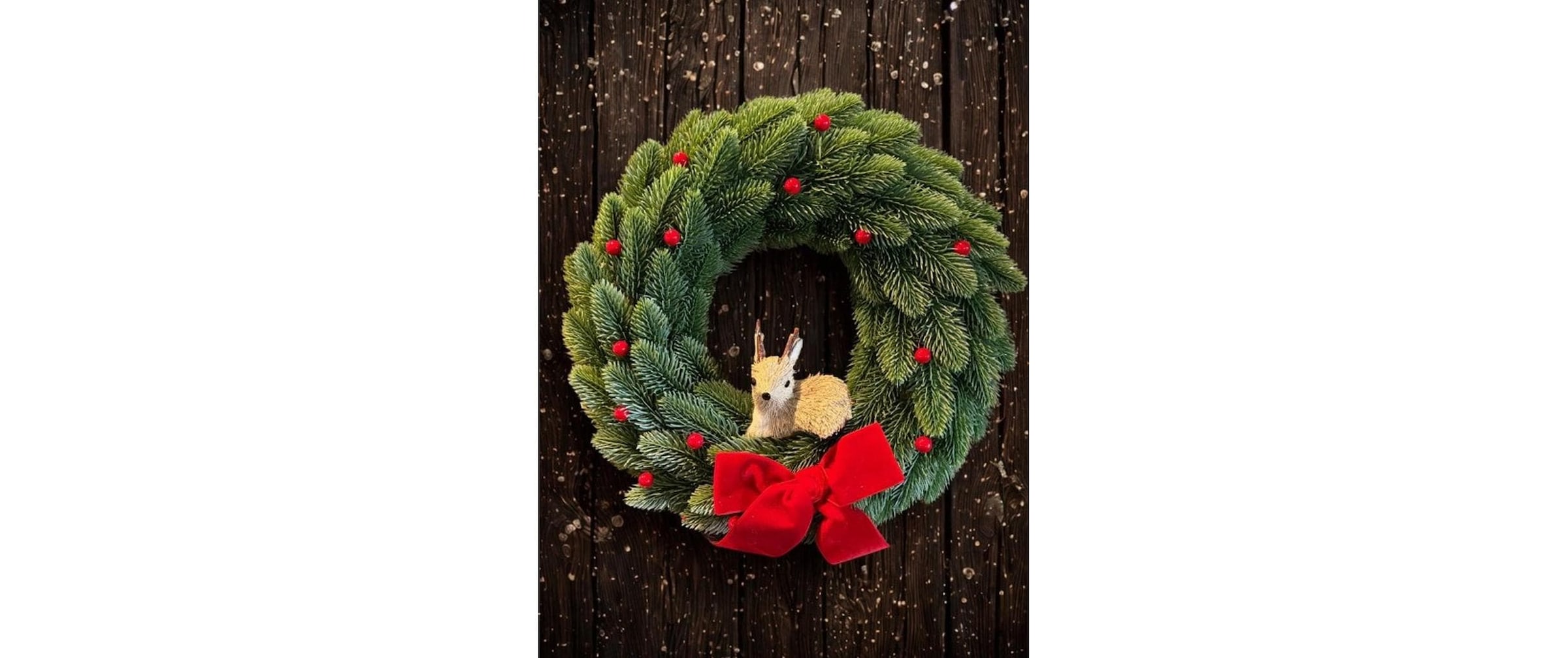 Dameco Weihnachtsfigur »Kranz ∅ 34 cm«