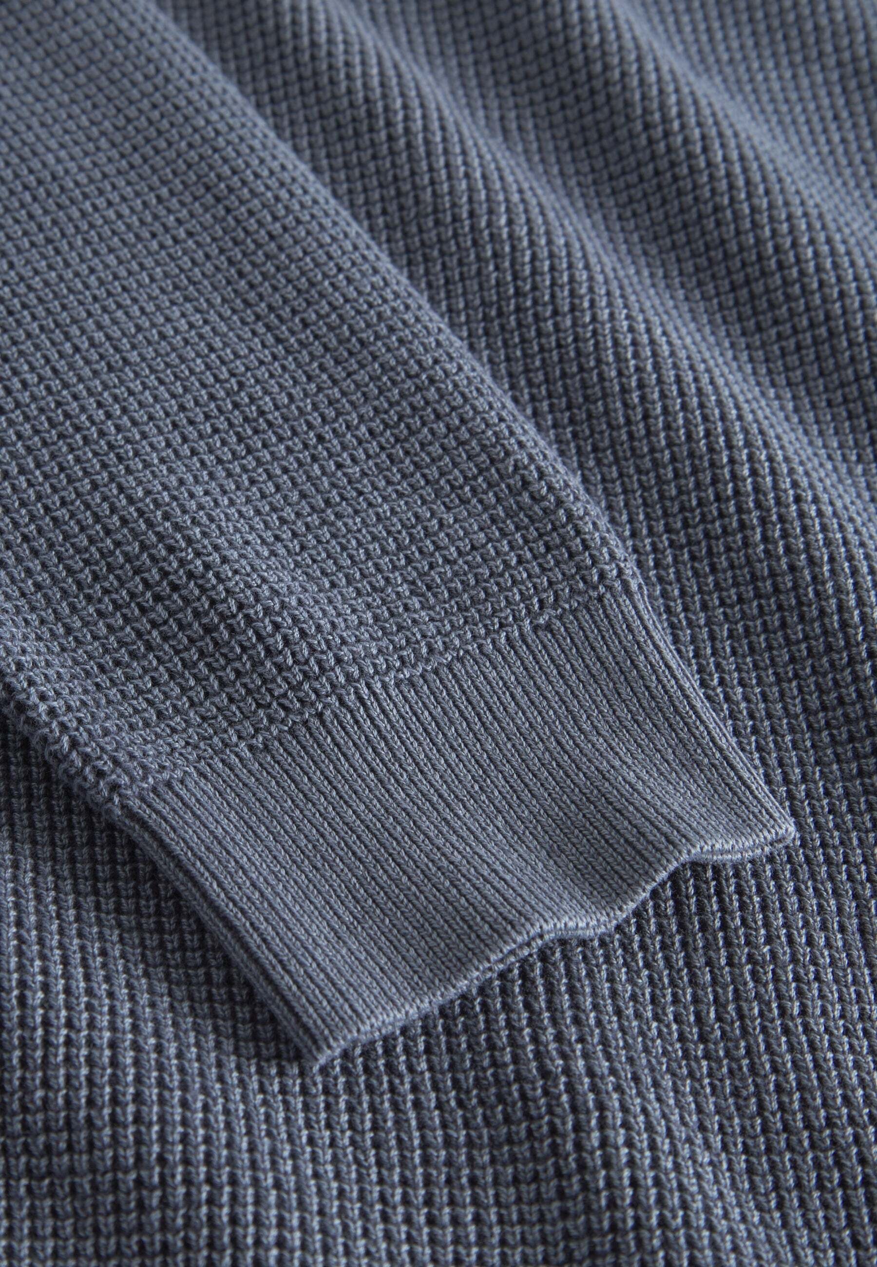 colours & sons Strickpullover »colours & sons Pullover Roundneck-Washed«