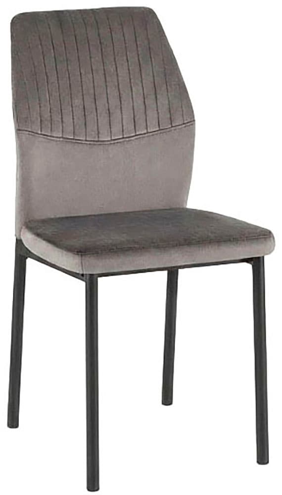 GOODproduct Ensemble de salle à manger »Nora« Ensemble, 5 tlg. avec 4 chaises confortables, table à manger en pierre frittée aspect céramique