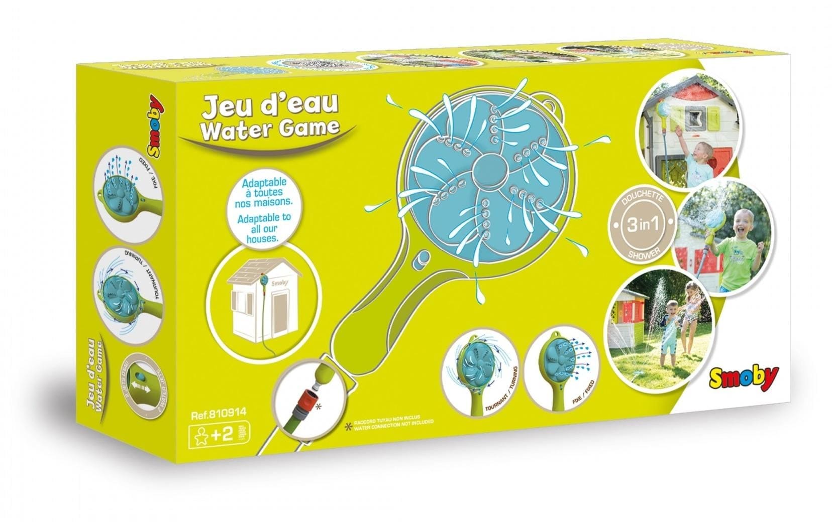 Smoby Spielhaus »3in1 Gartendusche« Made in Europe