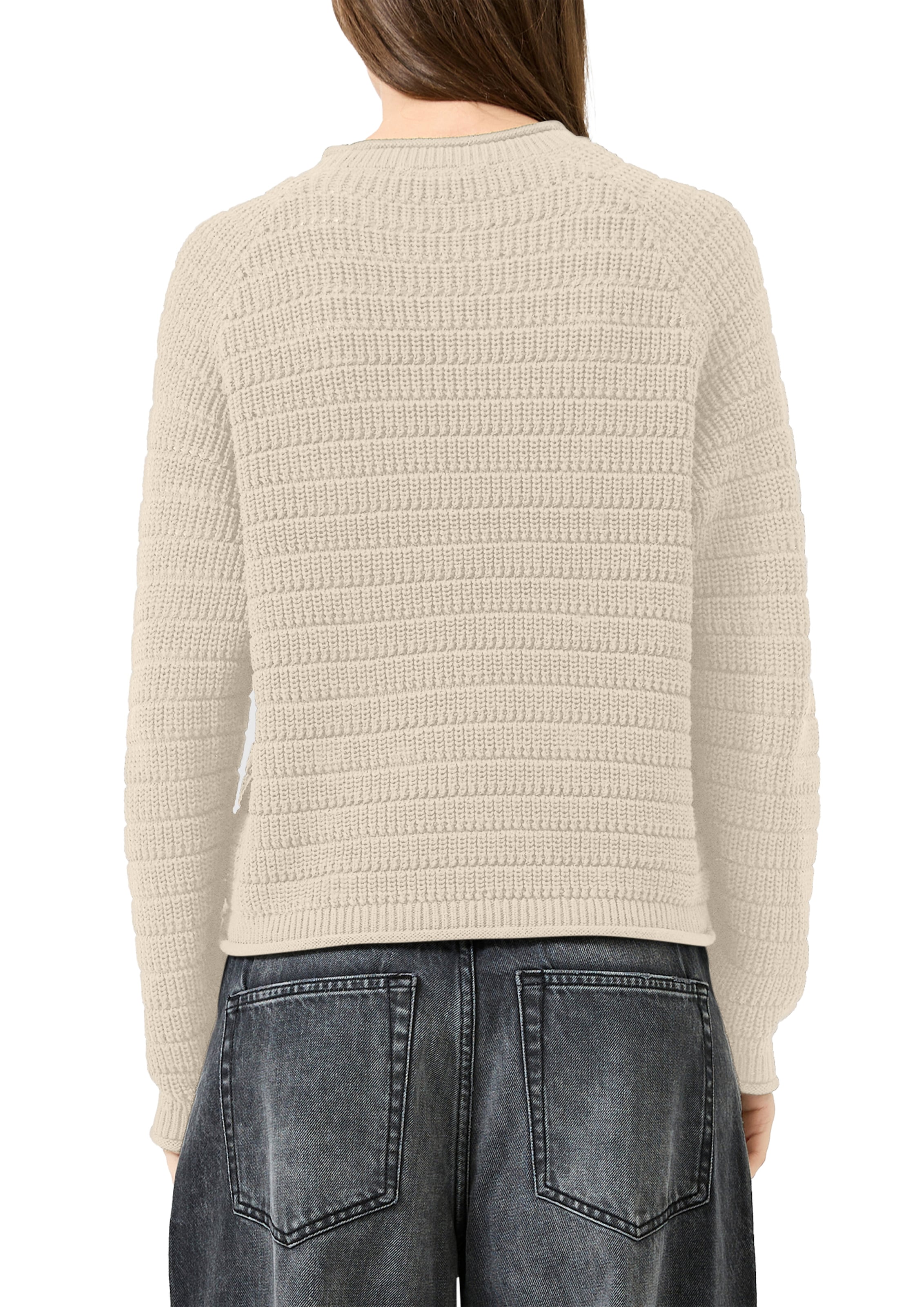 QS Strickpullover Raglanärmel sorgen für mehr Beweglichkeit