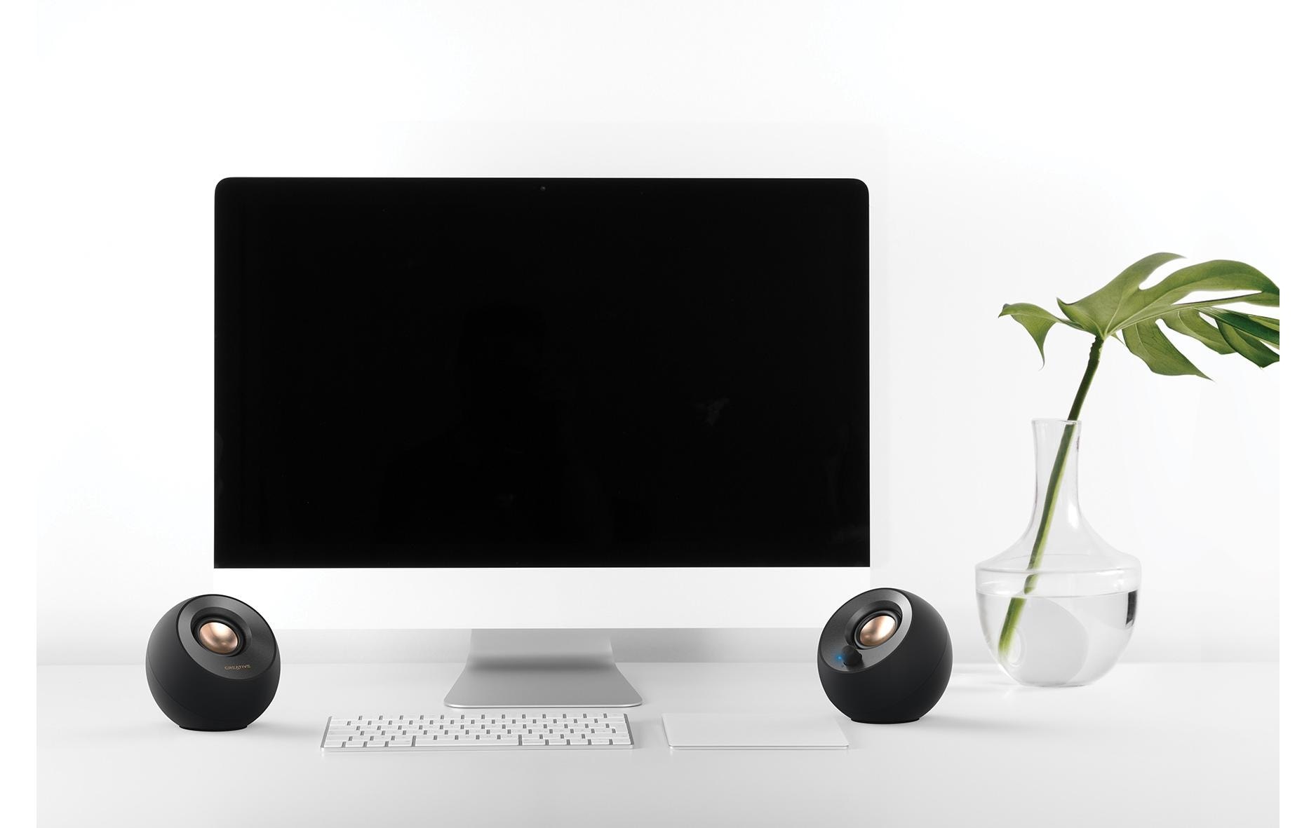 Creative PC-Lautsprecher »Pebble V2« 2.0 ( Lautstärkeregelung 8 W) USB-C