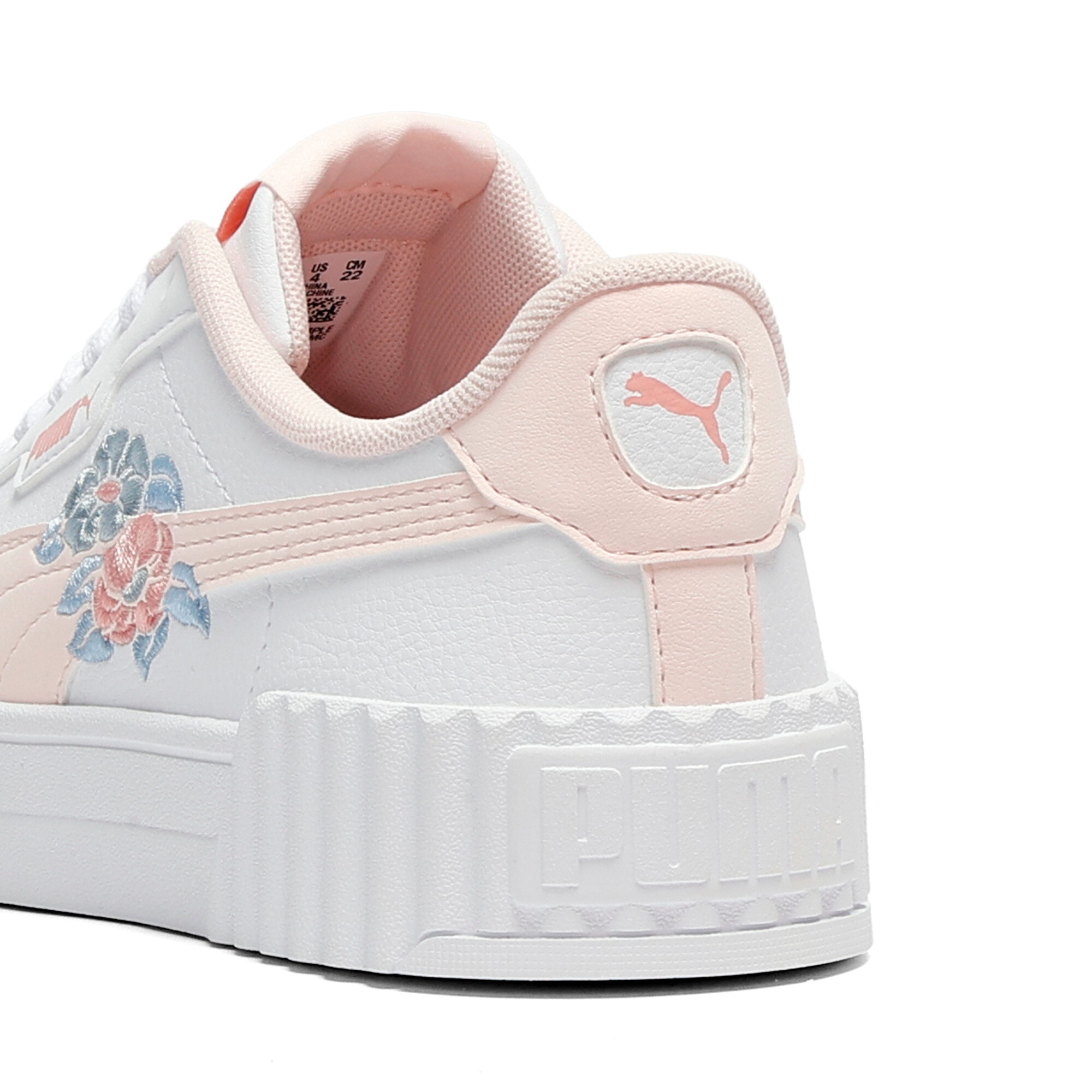 PUMA Sneakers »CARINA 3.0 FLORAL JR«  mit Schnürung, mit profiliertem Gummi-Laufsohle