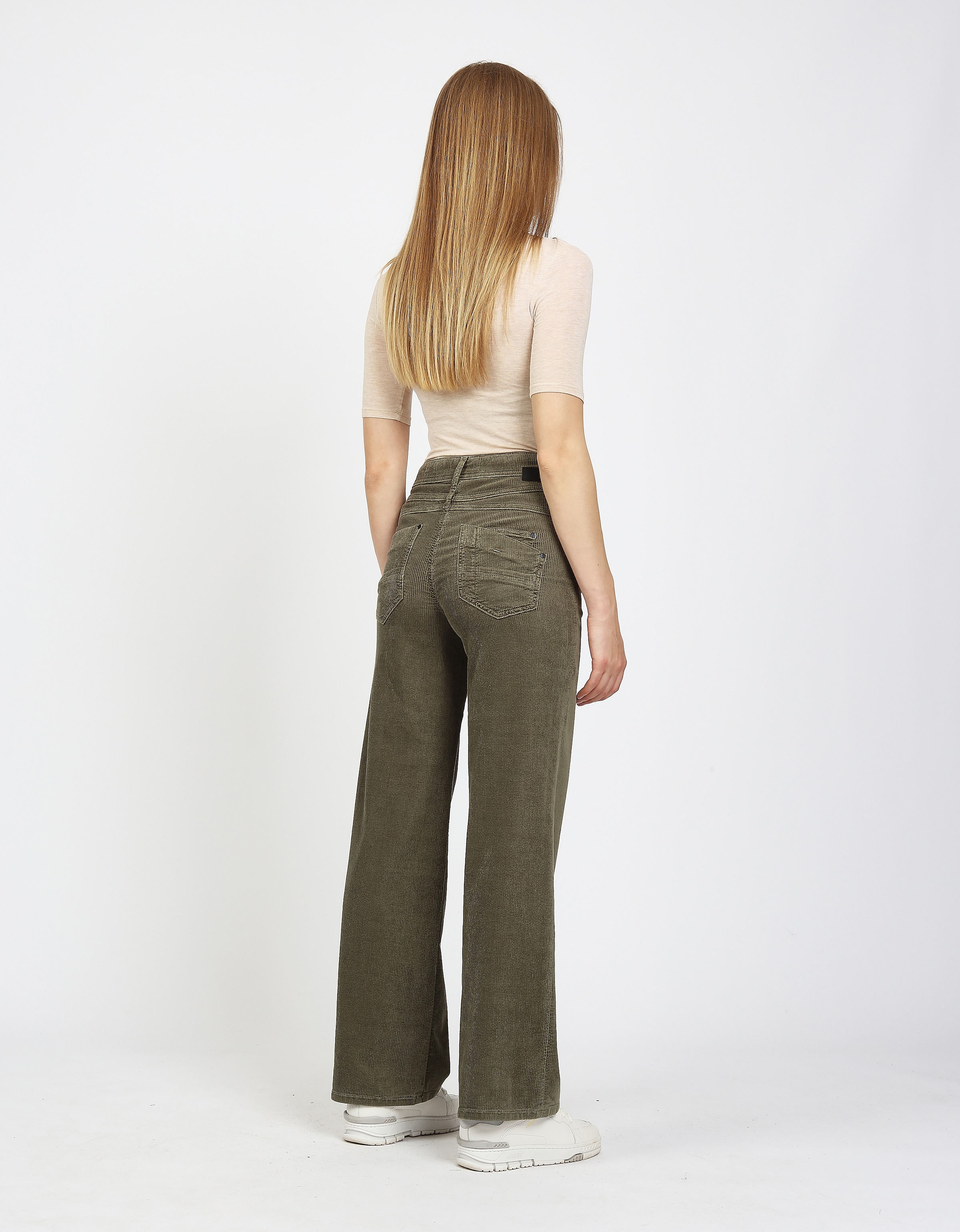 GANG Cordhose »94AMELIE WIDE«  im lässigen Wide Fit