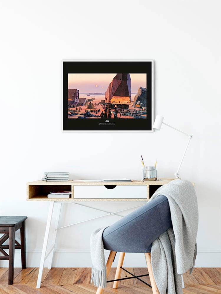 Komar Image »Star Wars Classic RMQ Java Market« 1 cuis tlg. Wandbild zur Dekoration im Kinderzimmer - ohne Rahmen