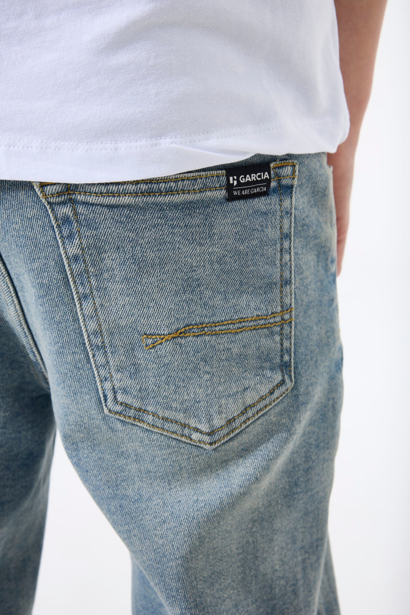 Garcia Jeans de papa »Dalino« Pour garçons, avec effets déchirés