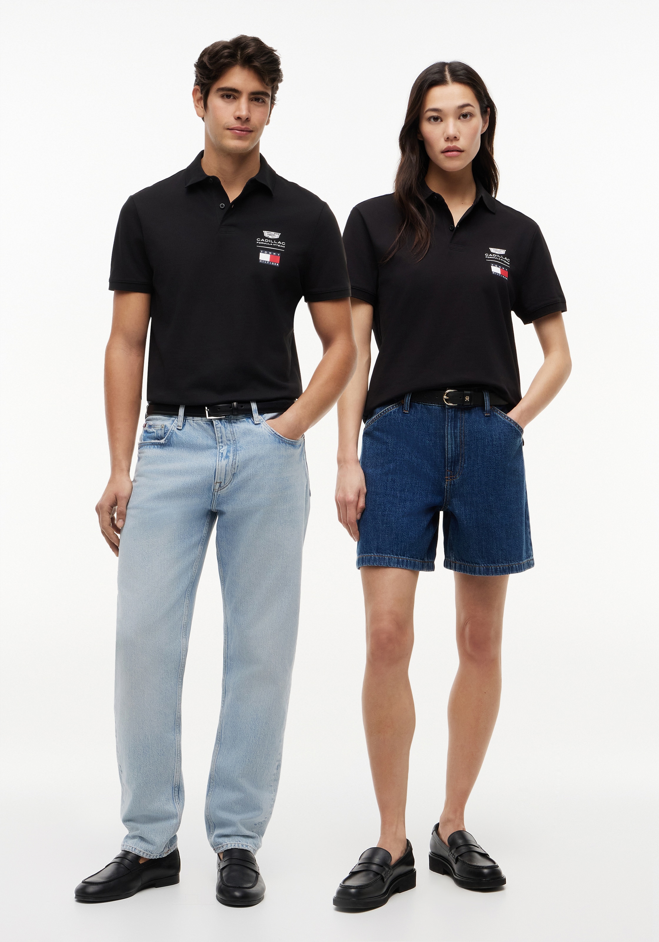 Tommy Hilfiger Polo »TH x Cadillac Formula 1 Team LOGO« Collection Spéciale Unisexe Formule 1