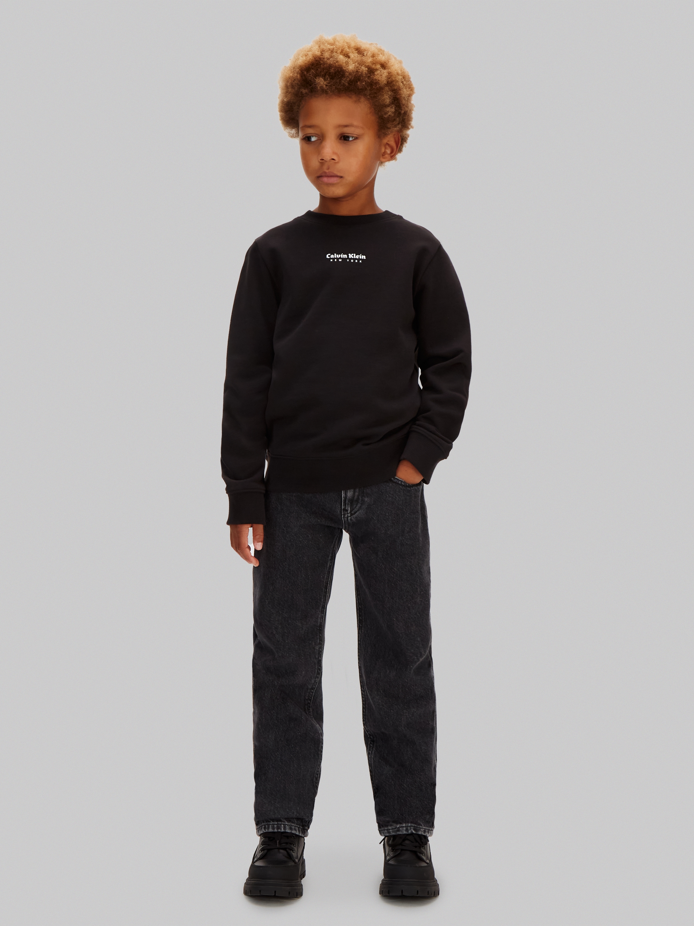 Calvin Klein Jeans Sweatshirt , Regular fit, für Kinder bi 16 Jahre
