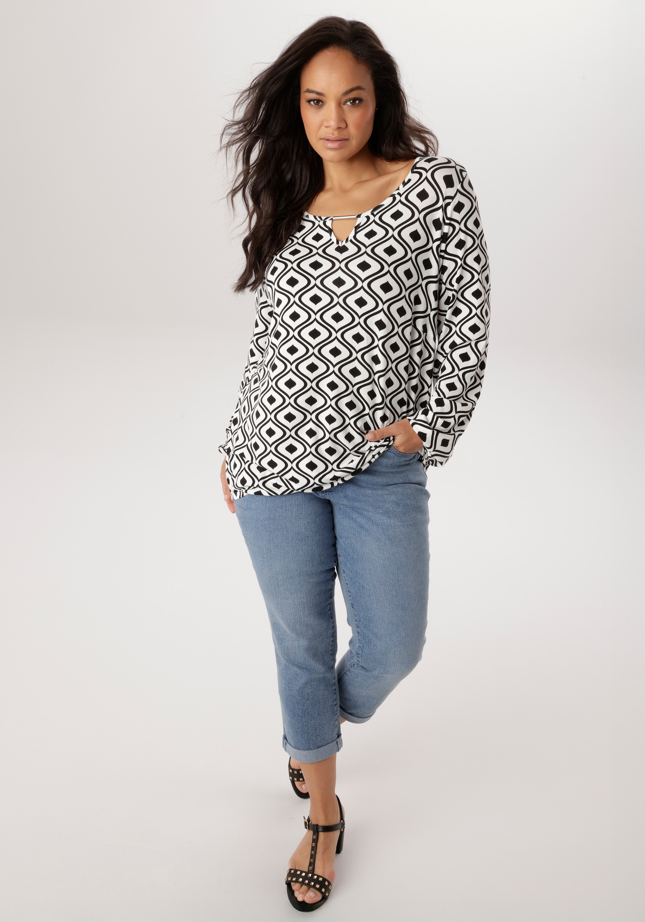 Aniston PLUS T-shirt à manches longues