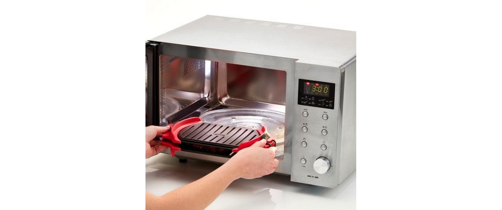   Récipient pour micro-ondes »Lékué XL 27 cm« 1 cuis tlg.