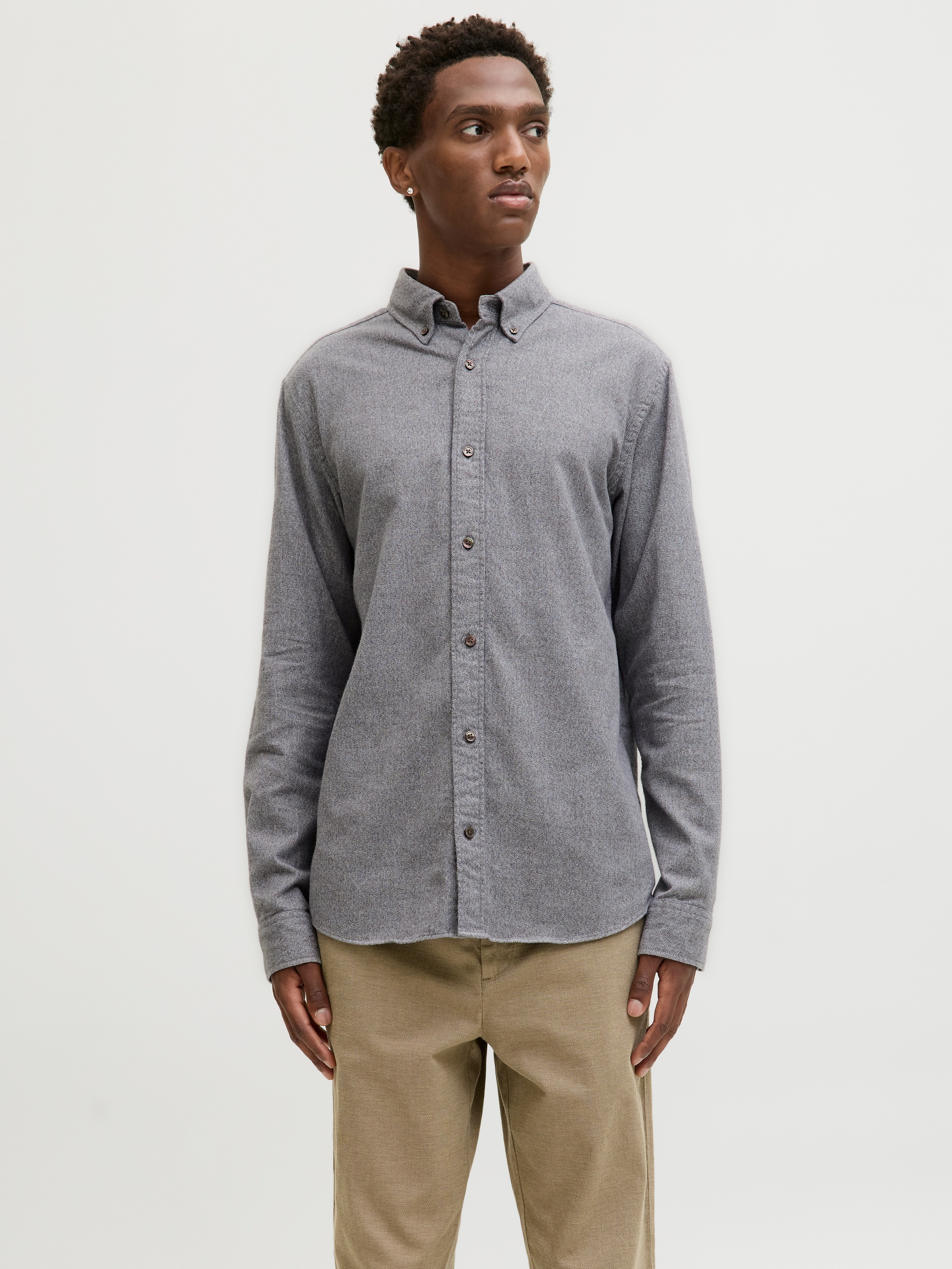 Jack & Jones Langarmhemd »JPRBLUBARKLEY FLANNEL X-MAS L/S SHIRT CH«