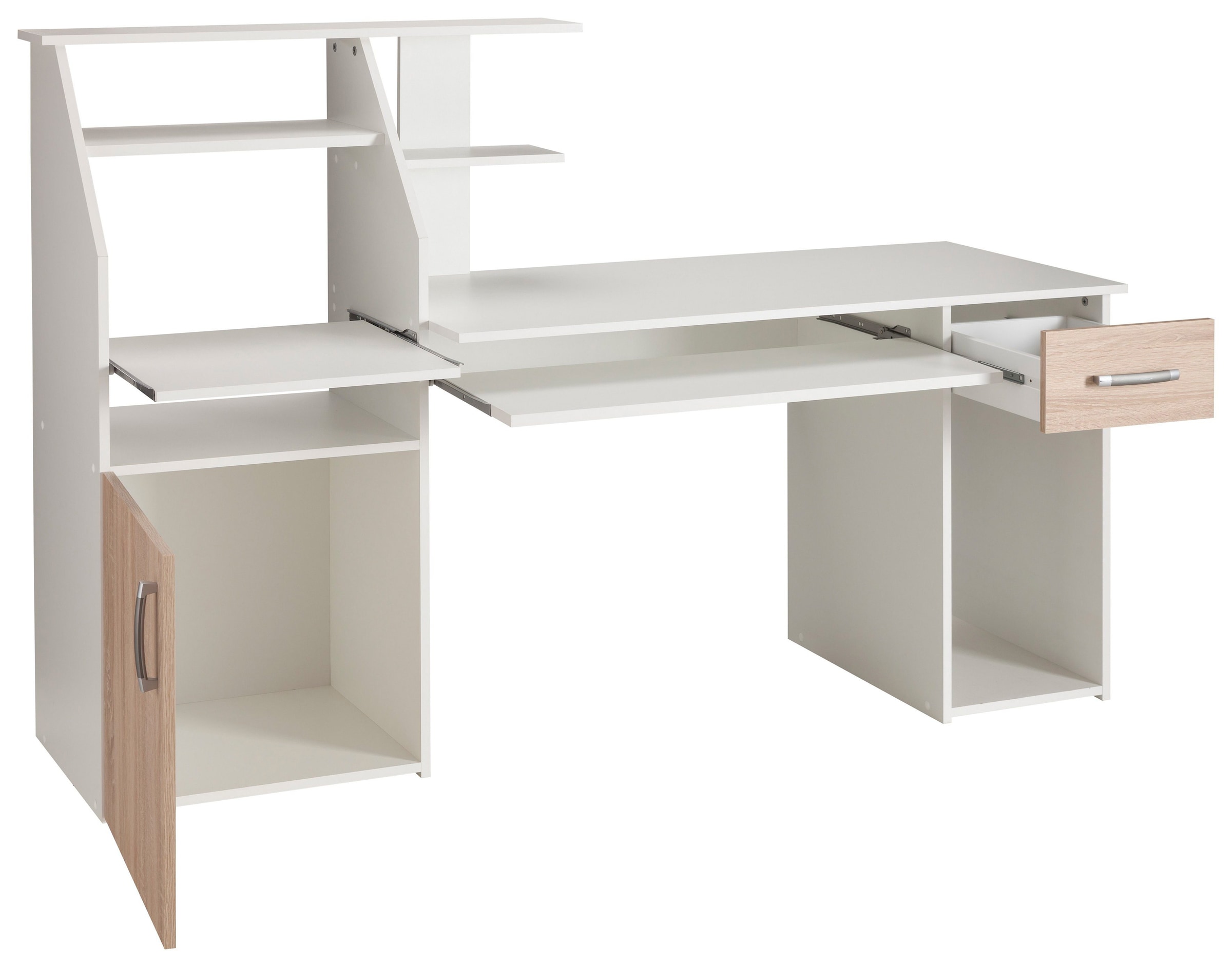 VOGL Möbelfabrik Bureau »Don« mit Tastatur- & Druckerauszug, Breite 137,5 cm, Made in Germany