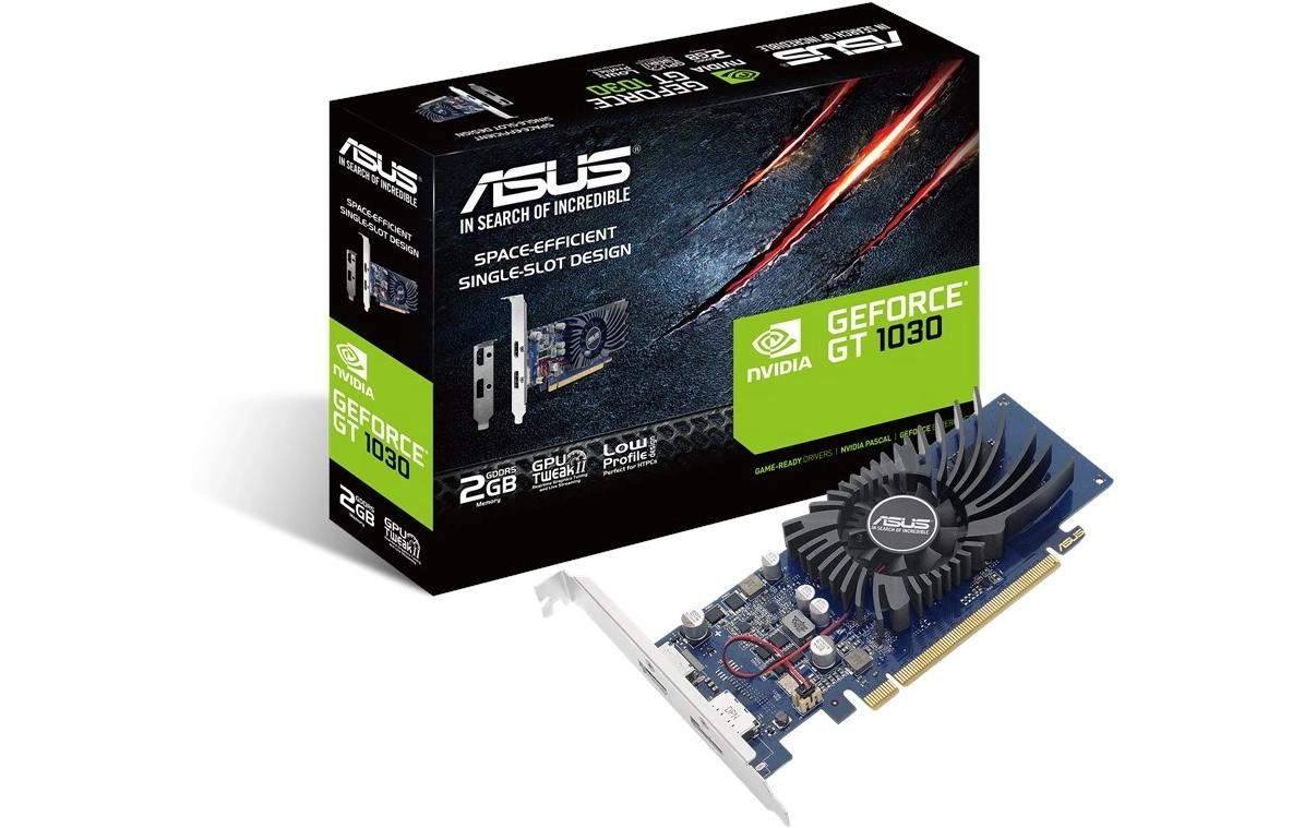 Asus Carte graphique »GT1030-2G-BRK« 2 GB GDDR5