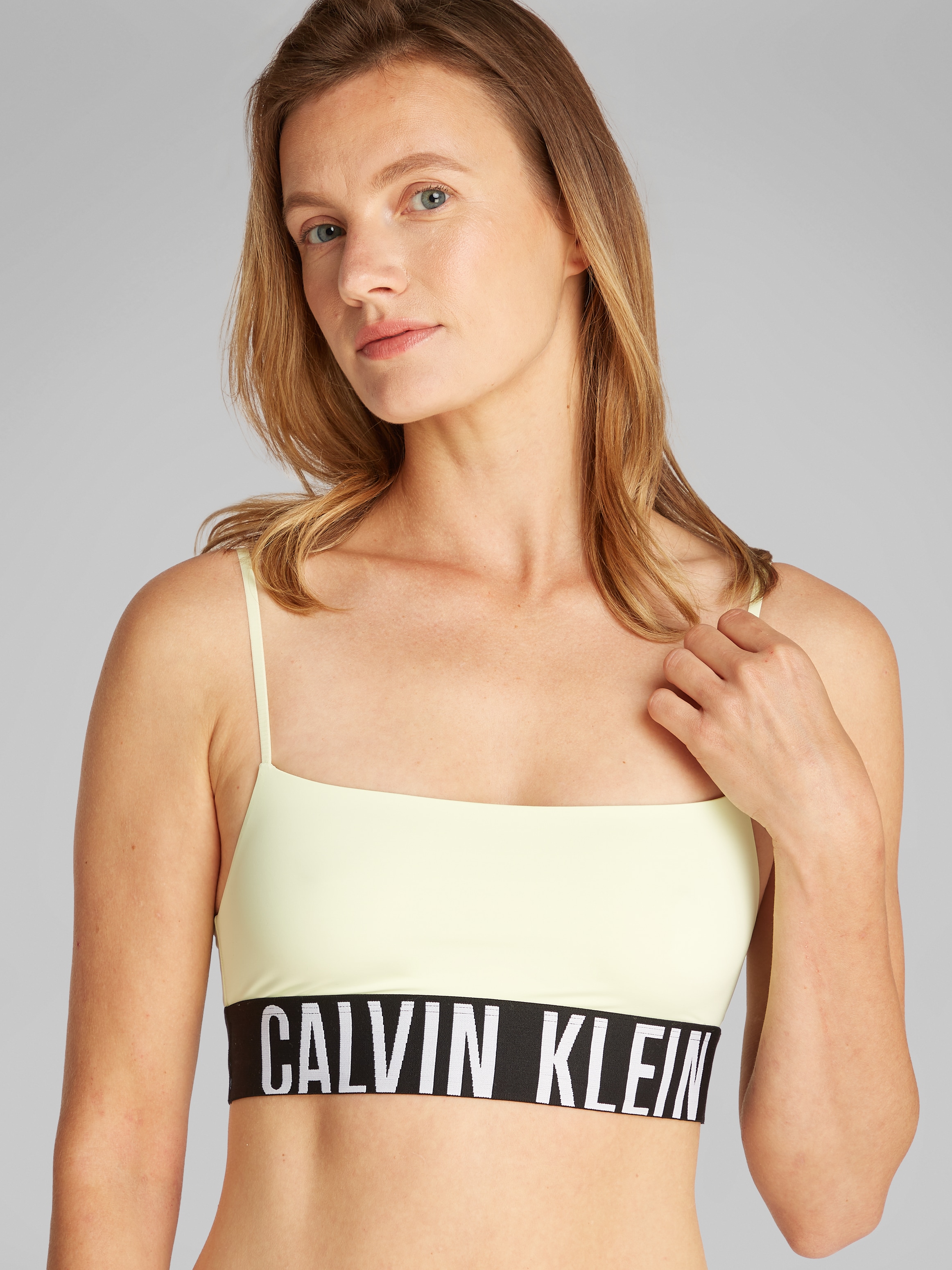 Calvin Klein Underwear Brassière »UNLINED BRALETTE« mit grossem Logo