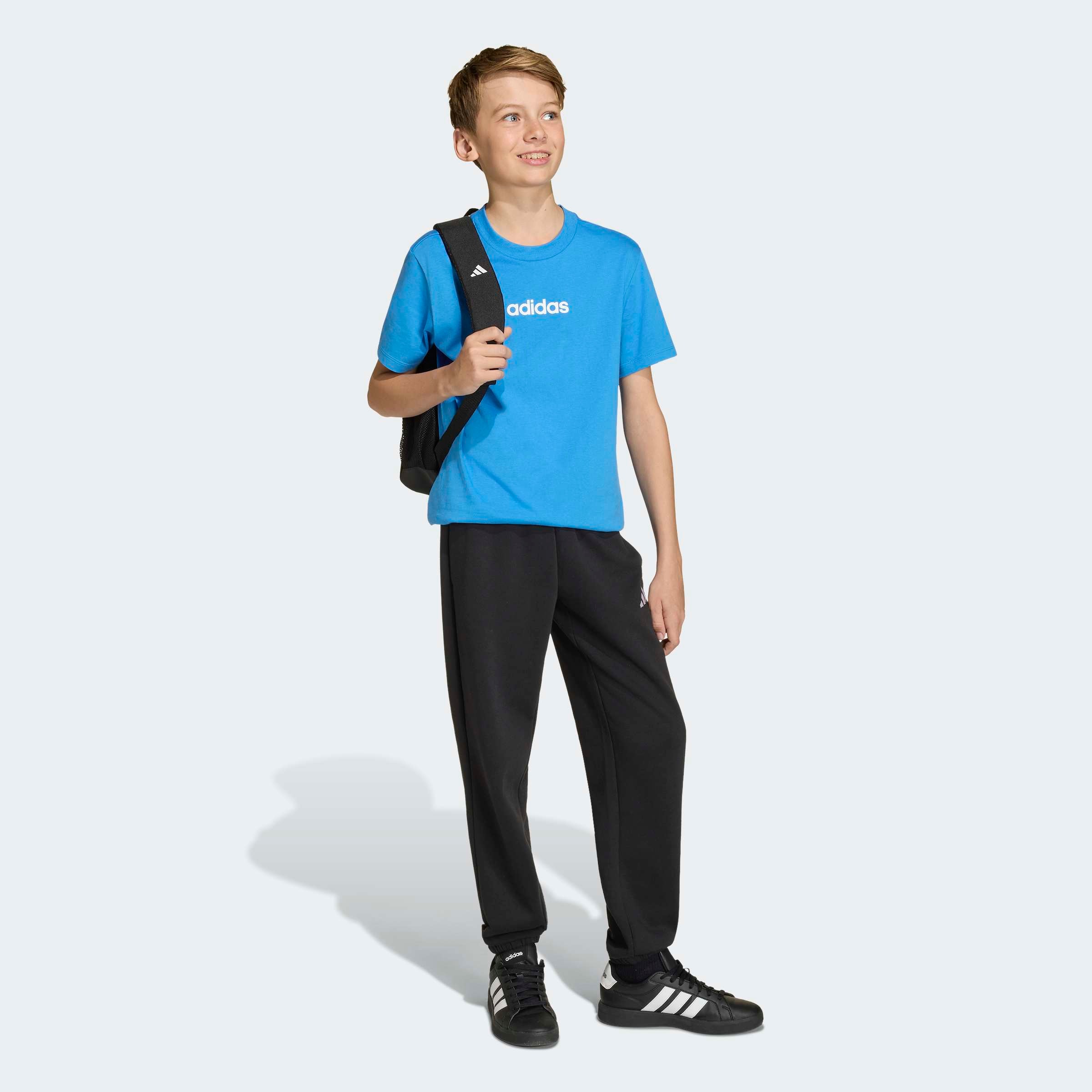 adidas Sportswear T-Shirt »ESSENTIALS KIDS« für Kinder, mit Rundhalsausschnitt, ohne Verschluss, aus Baumwolle