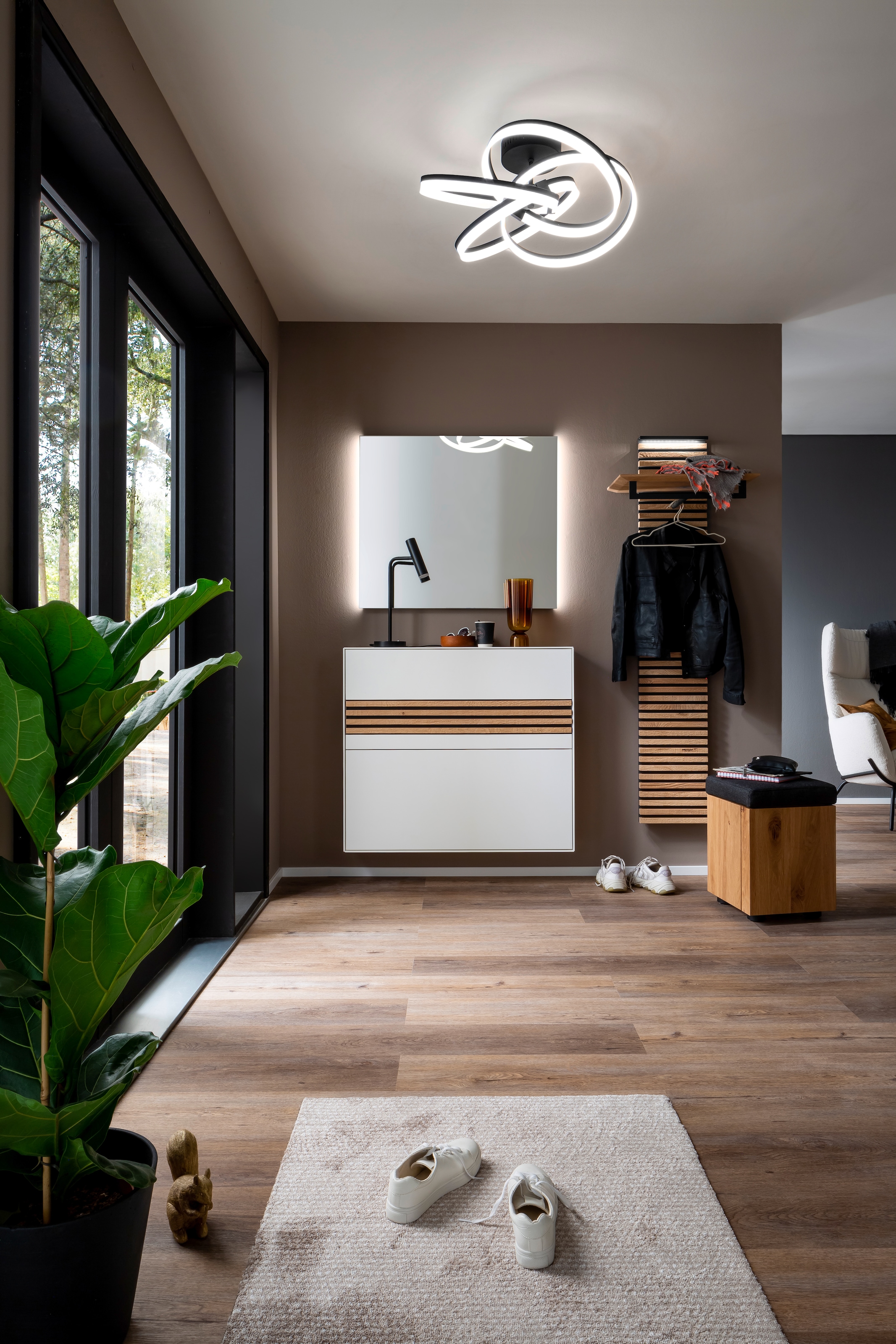 SCHÖNER WOHNEN-Kollektion Tapis de sol »Miami 002« Rectangulaire 7 mm Höhe Schmutzfangmatte, waschbar