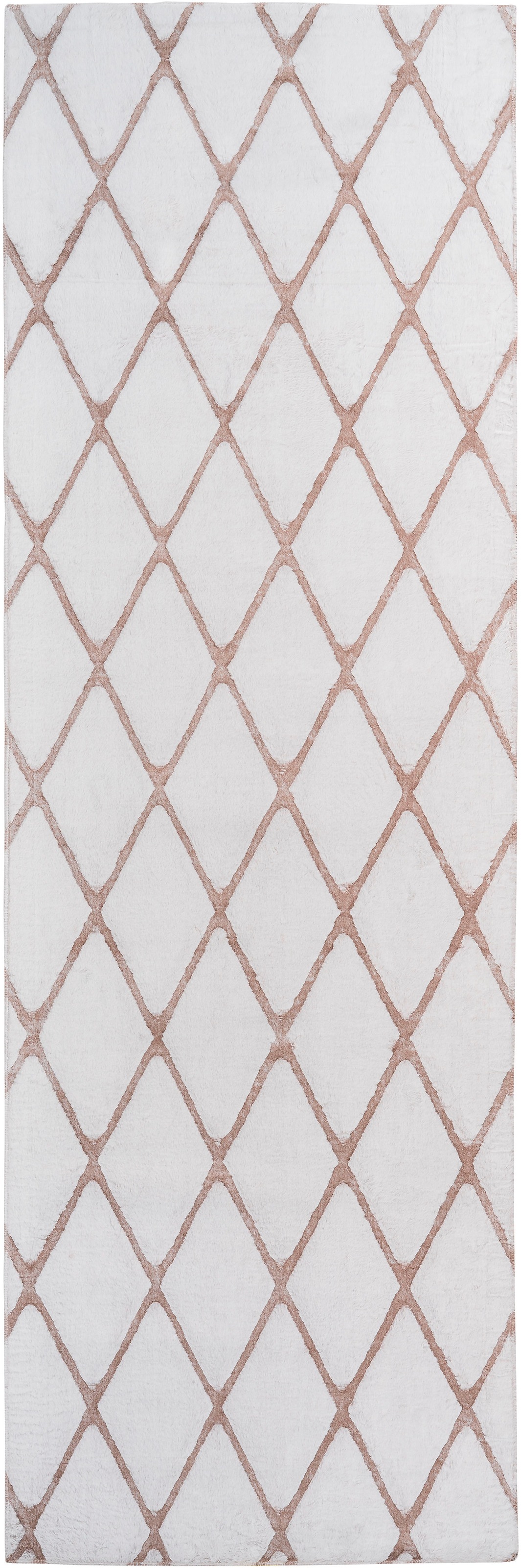 my home Läufer »Tilana« rechteckig 20 mm Höhe besonders weich durch Mikrofaser, Rauten-Design