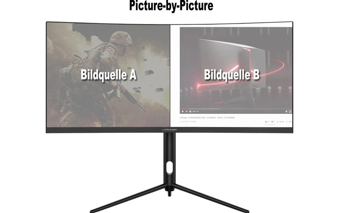 LC-Power Moniteur de jeu incurvé »LC-M30UWFC« 74,93 cm/29,5 ″  2560 x 1080 px 200 Hz