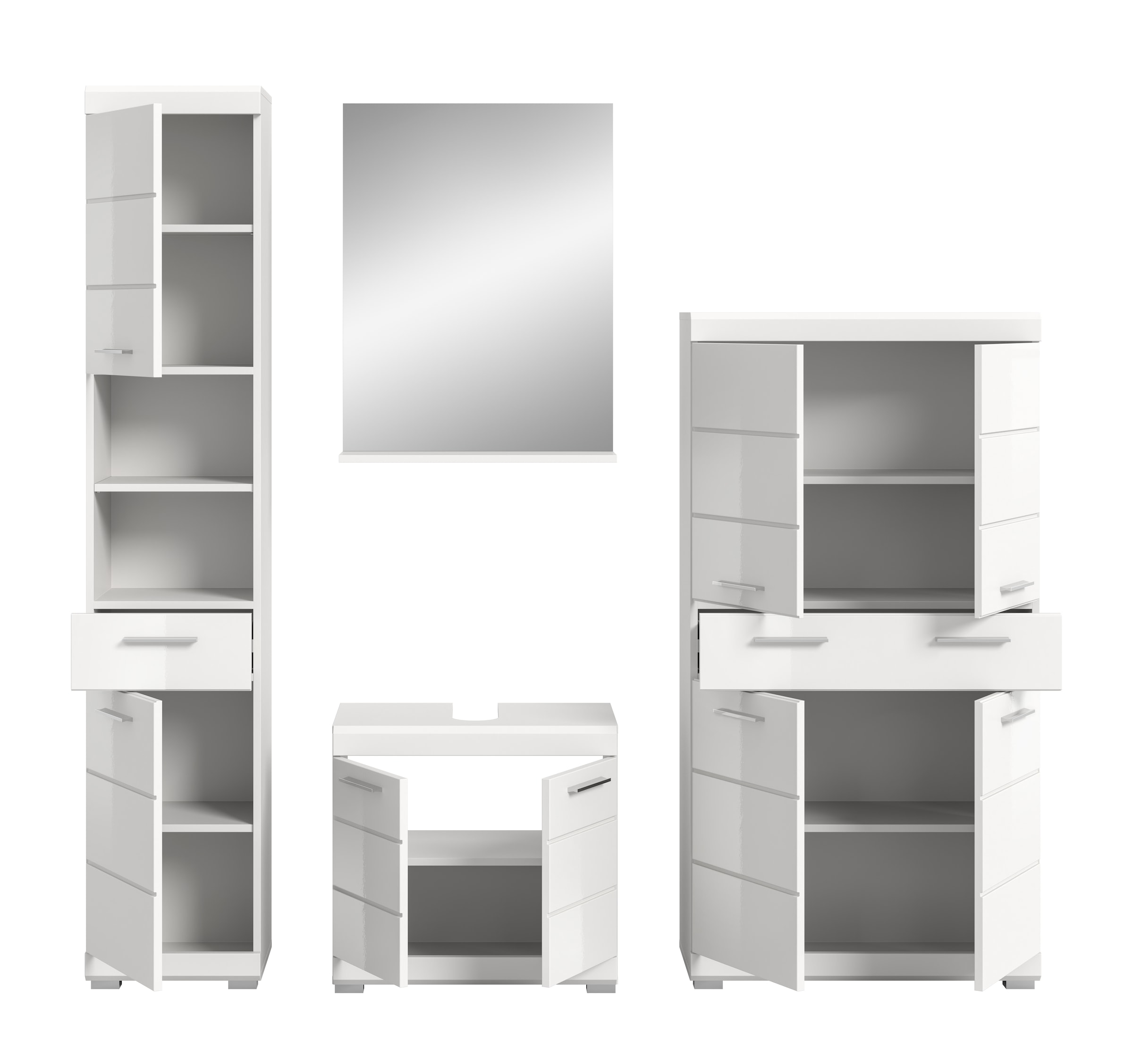 INOSIGN Badmöbel-Set »Siena, 4 teilig, bestehend aus:« Set, TOPSELLER!, 4 Stk. tlg.