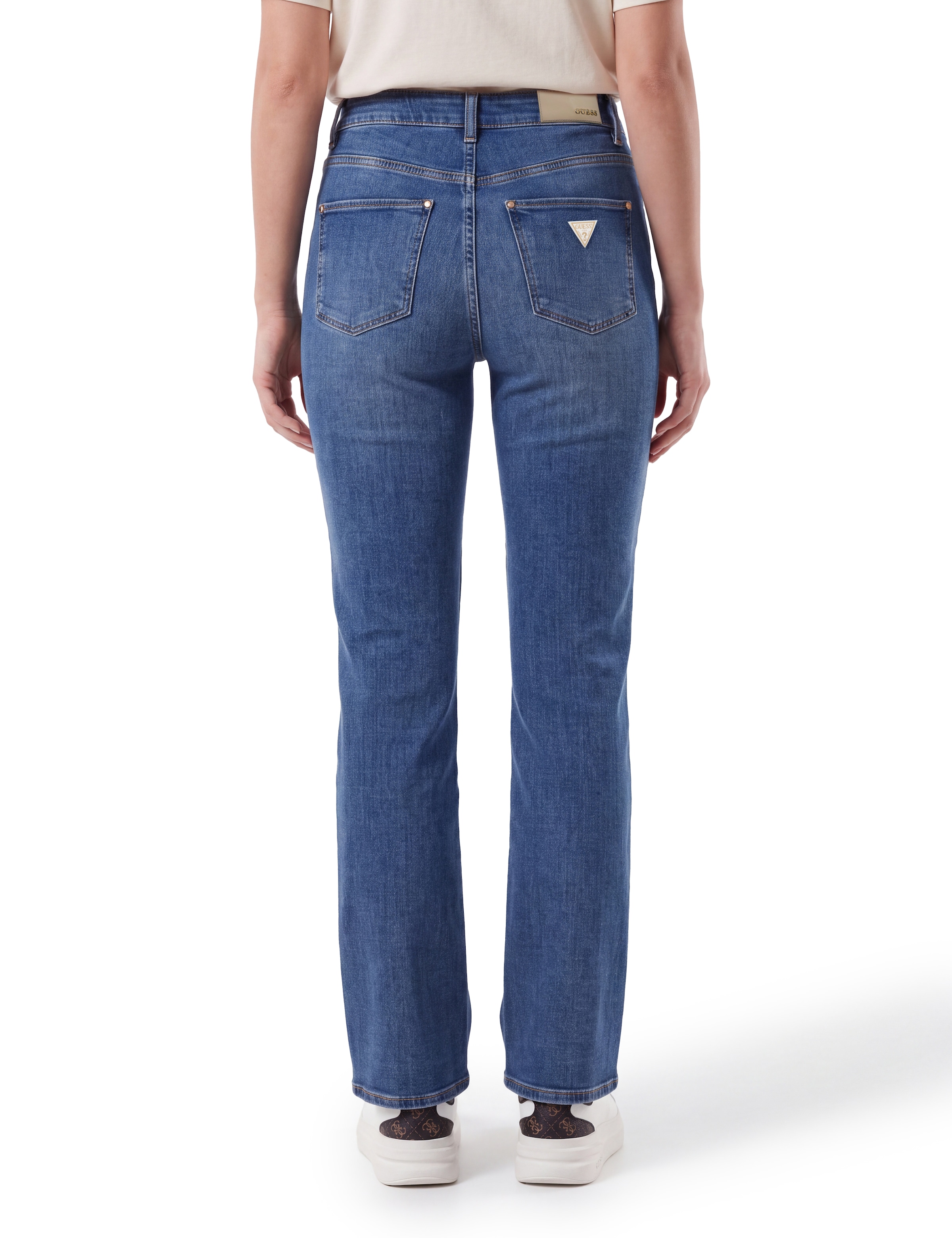 Guess Jeans droit »SEXY STRAIGHT« avec ceinture haute, denim stretch