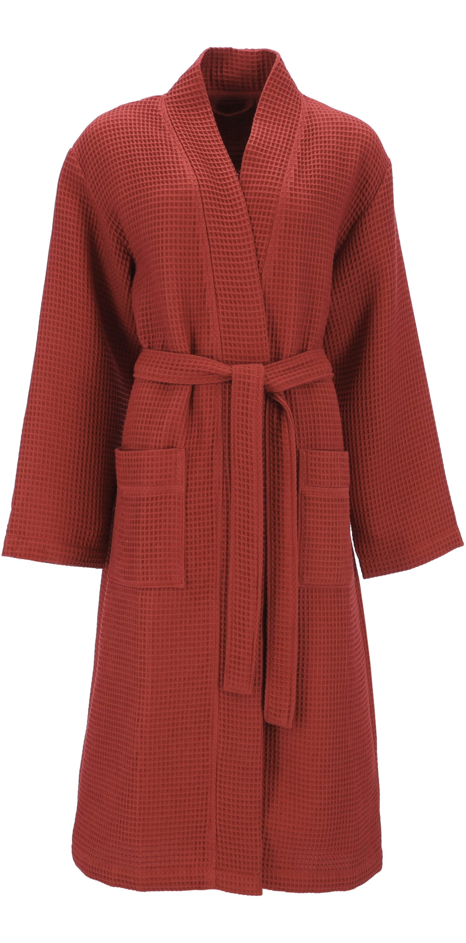 Vossen Peignoir de bain »Siam, ideal für Sauna & Spa, Hotelbademantel, Morgenmantel« 1 cuis Waffelpique