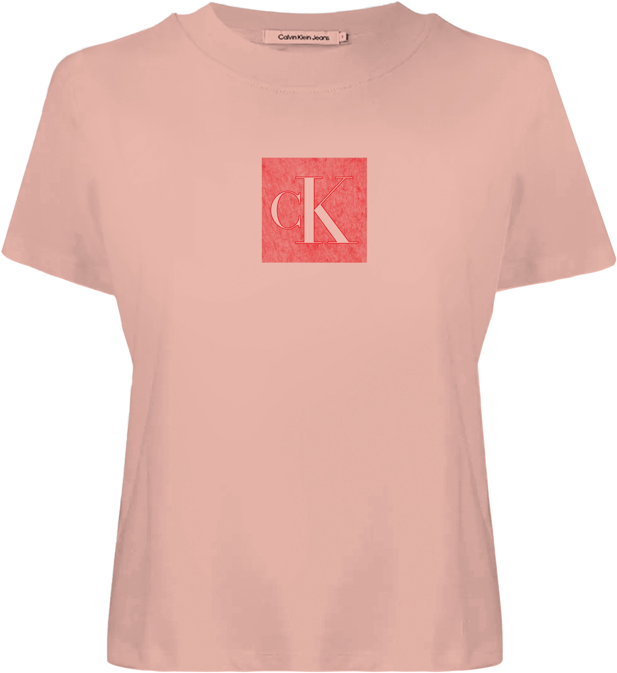 Calvin Klein Jeans T-Shirt »CLASSIC FIT MONOGRAM TEE« Regular fit mit Rundhalsausschnitt