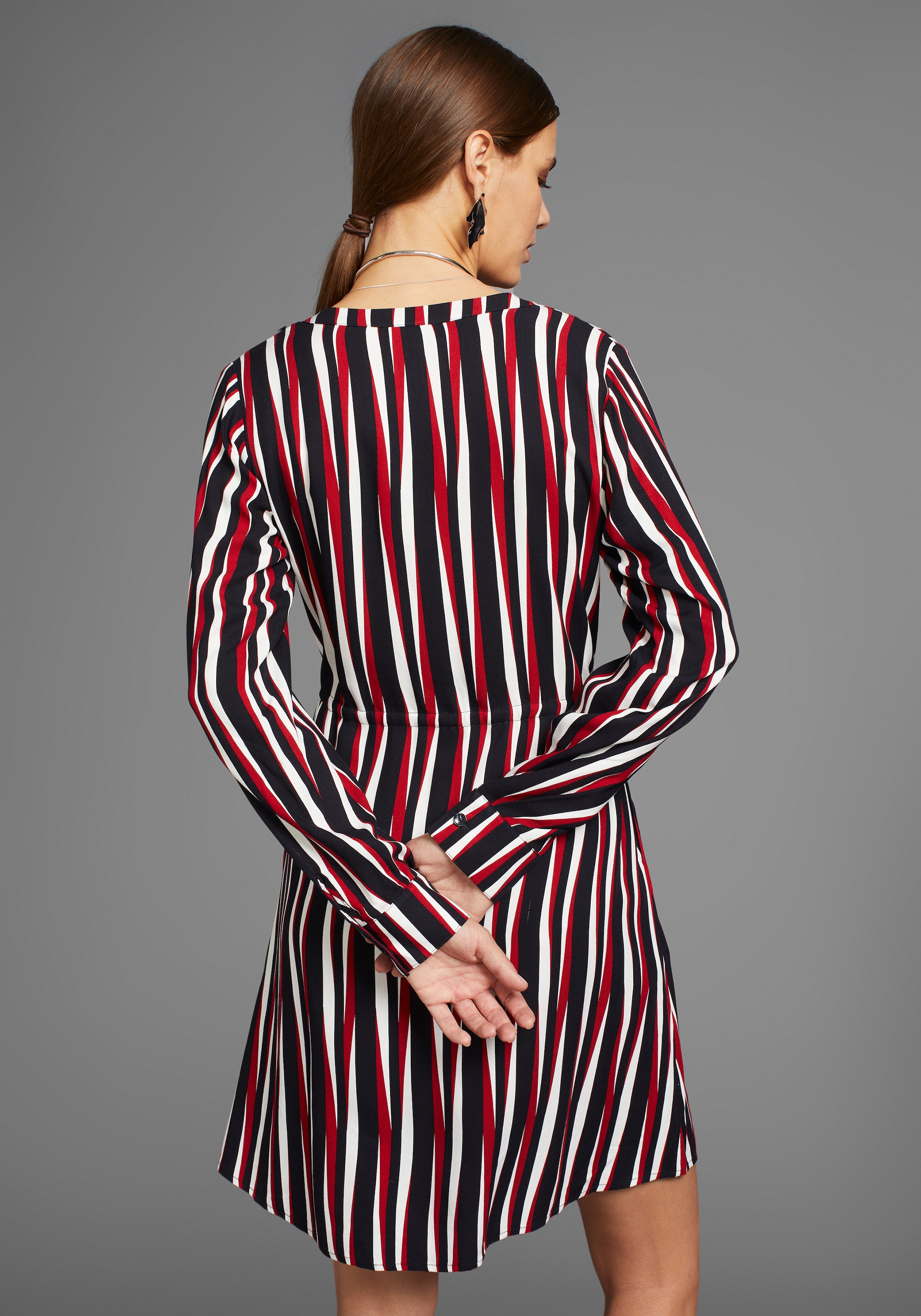 HECHTER PARIS Blusenkleid mit elegantem Print