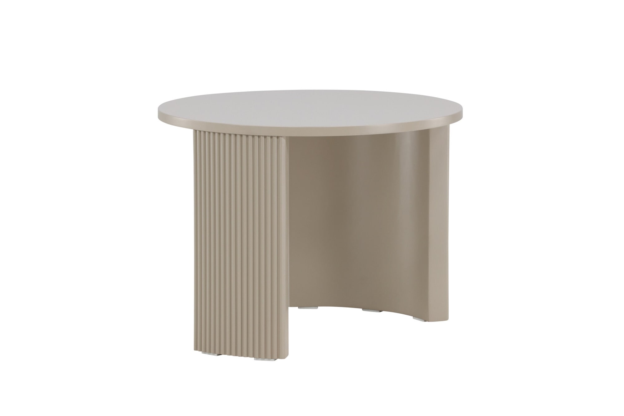 Venture Home Table basse Table basse, MDF, ronde, arrondie, compacte, discrète, classique